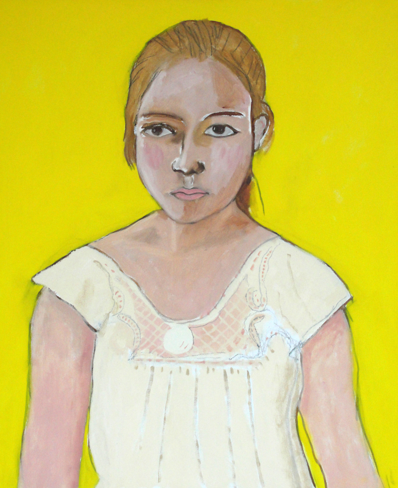   Paloma  (2011), 24 x 20 in, oil on canvas 