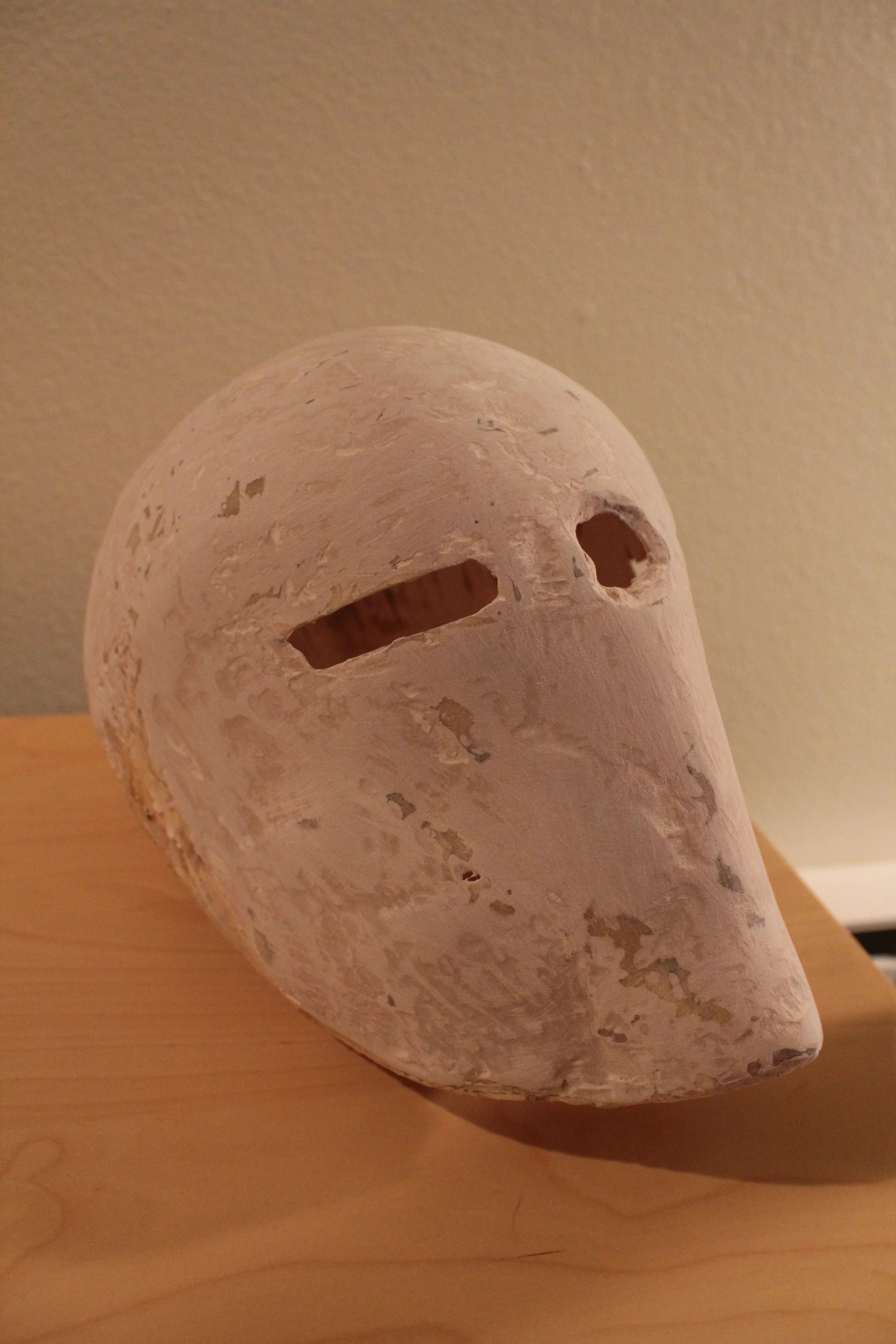 Firsts layer of bondo after fibreglass... not looking good.