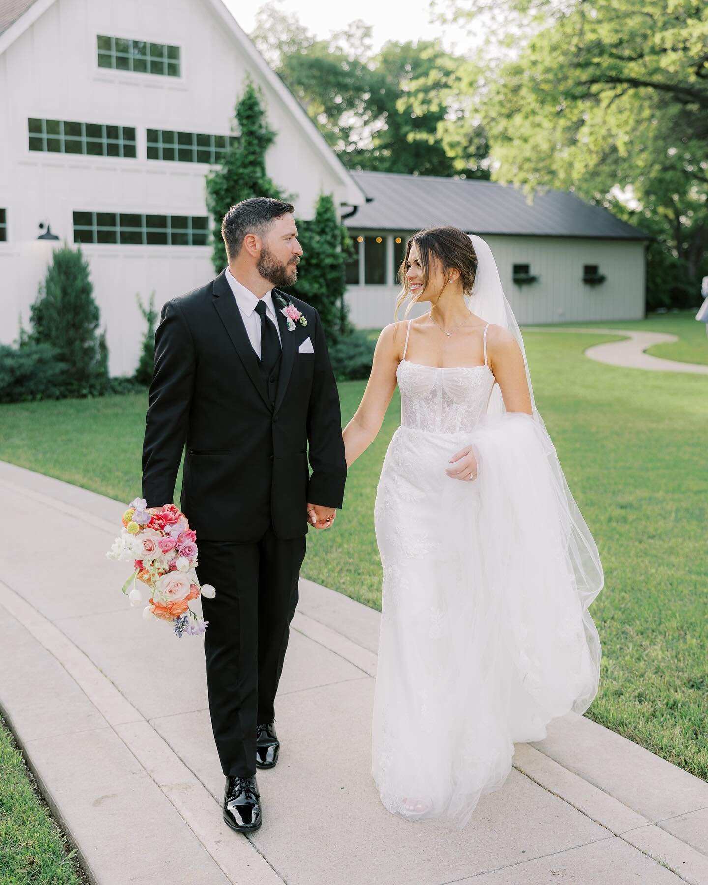 Some favorites from this beautiful wedding 🤍

Venue: @therosemaryvenue
Planner: @emeraldandivyweddings
Photo: @rebeccatripp_photo
Hair &amp; Makeup: @roseandsagehairandmakeup
Florist: @mandmfloralco_
DJ: @yourdjgus
Catering: @fivestareventservices
C