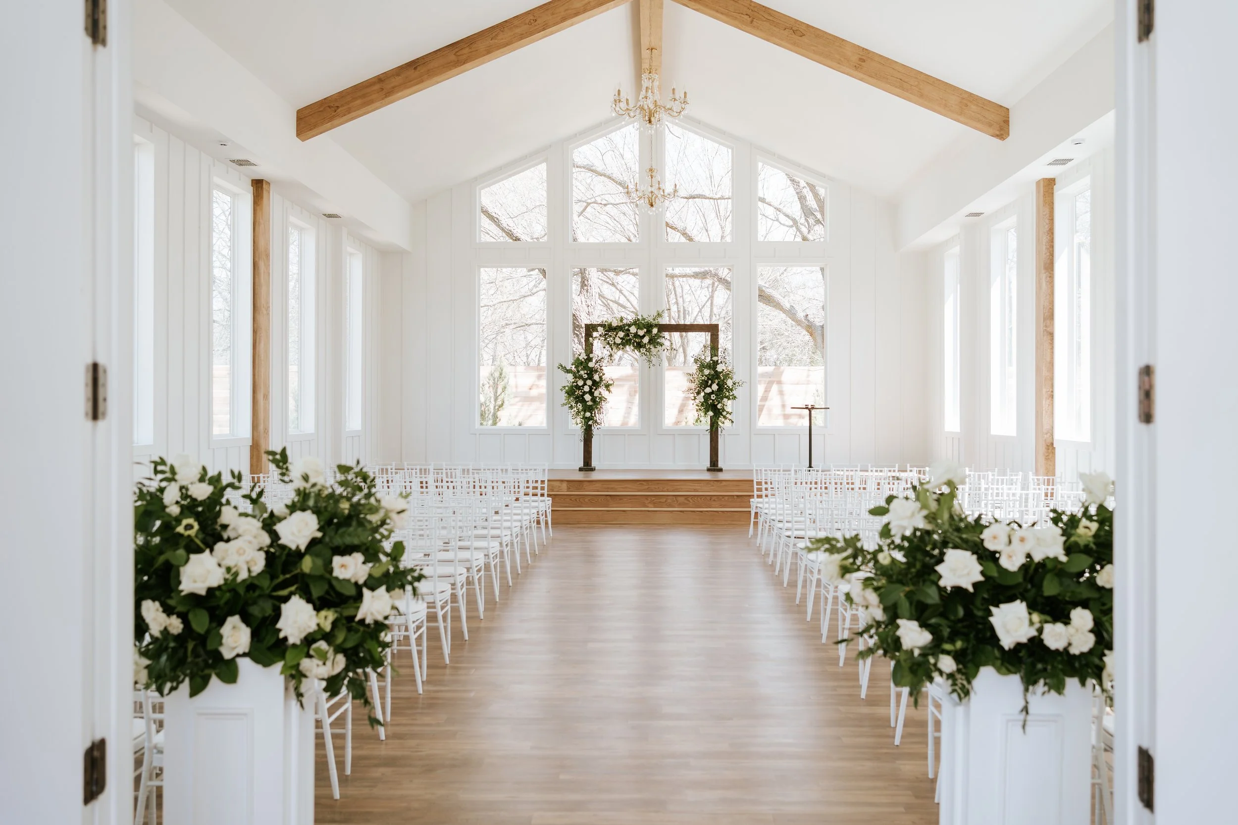The RoseMary - A Modern White Wedding Venue with a Chapel The RoseMary - A Modern White Wedding Venue with a Chapel