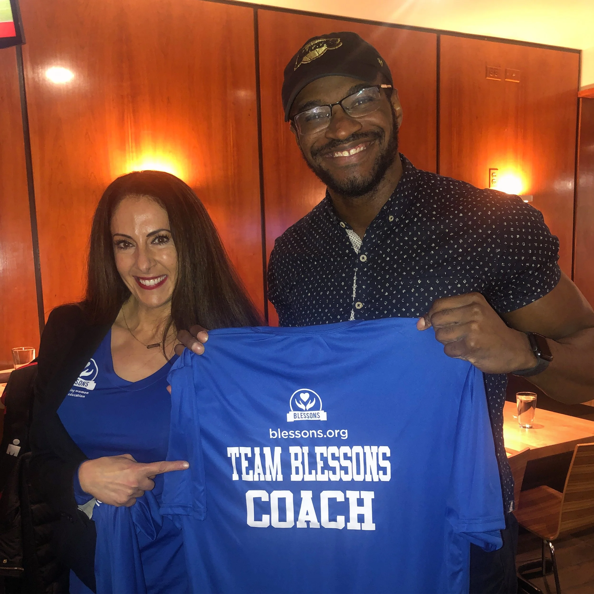 Workout with Team Blessons Coach Quan