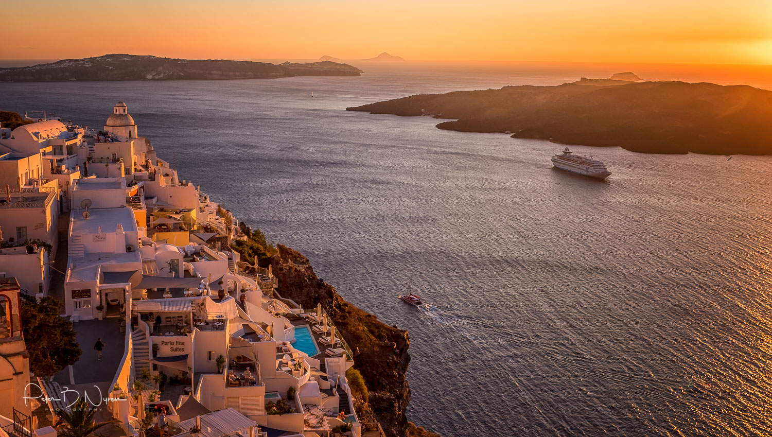 Fira Sunset
