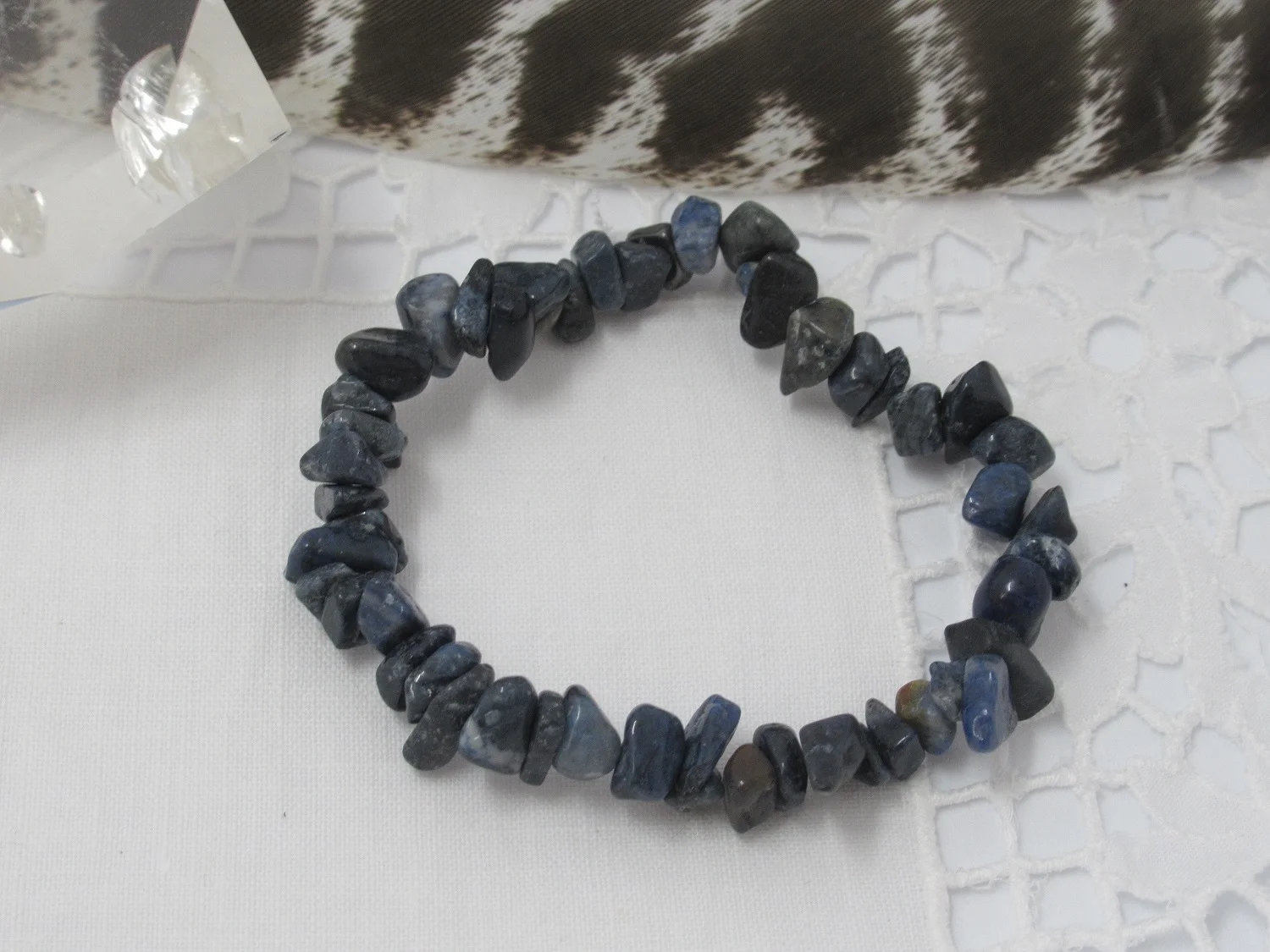 Dumortierite Gemchip Bracelet