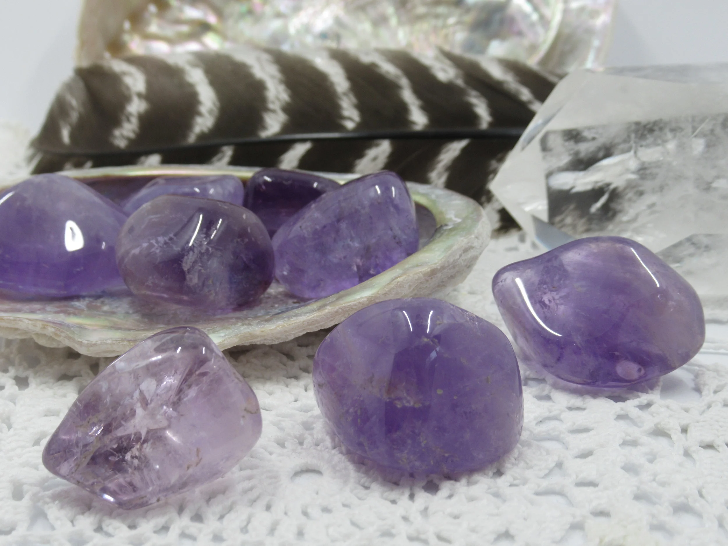 Amethyst Tumblestones large