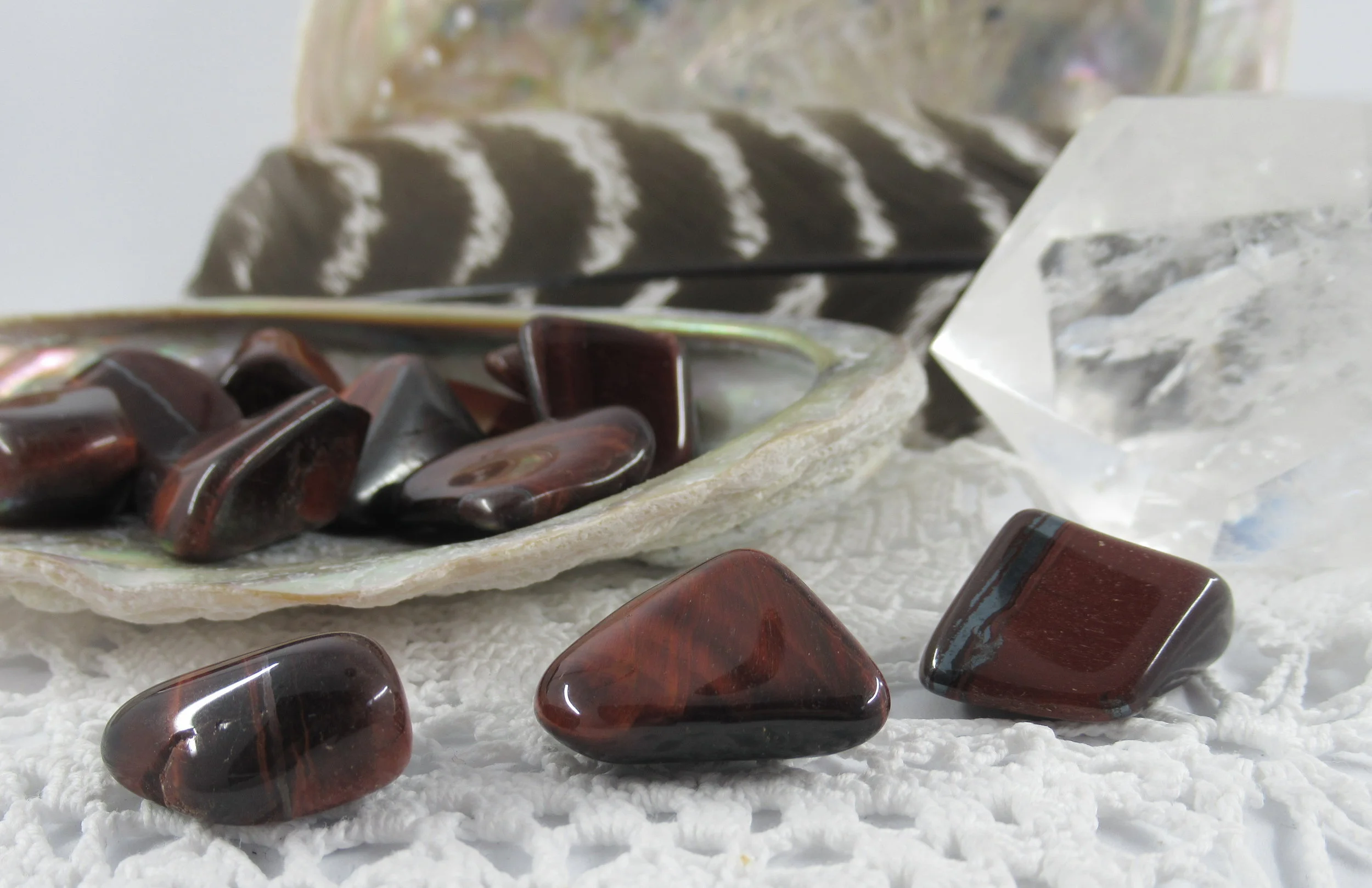 Red Tiger's Eye/Bull's Eye small to medium