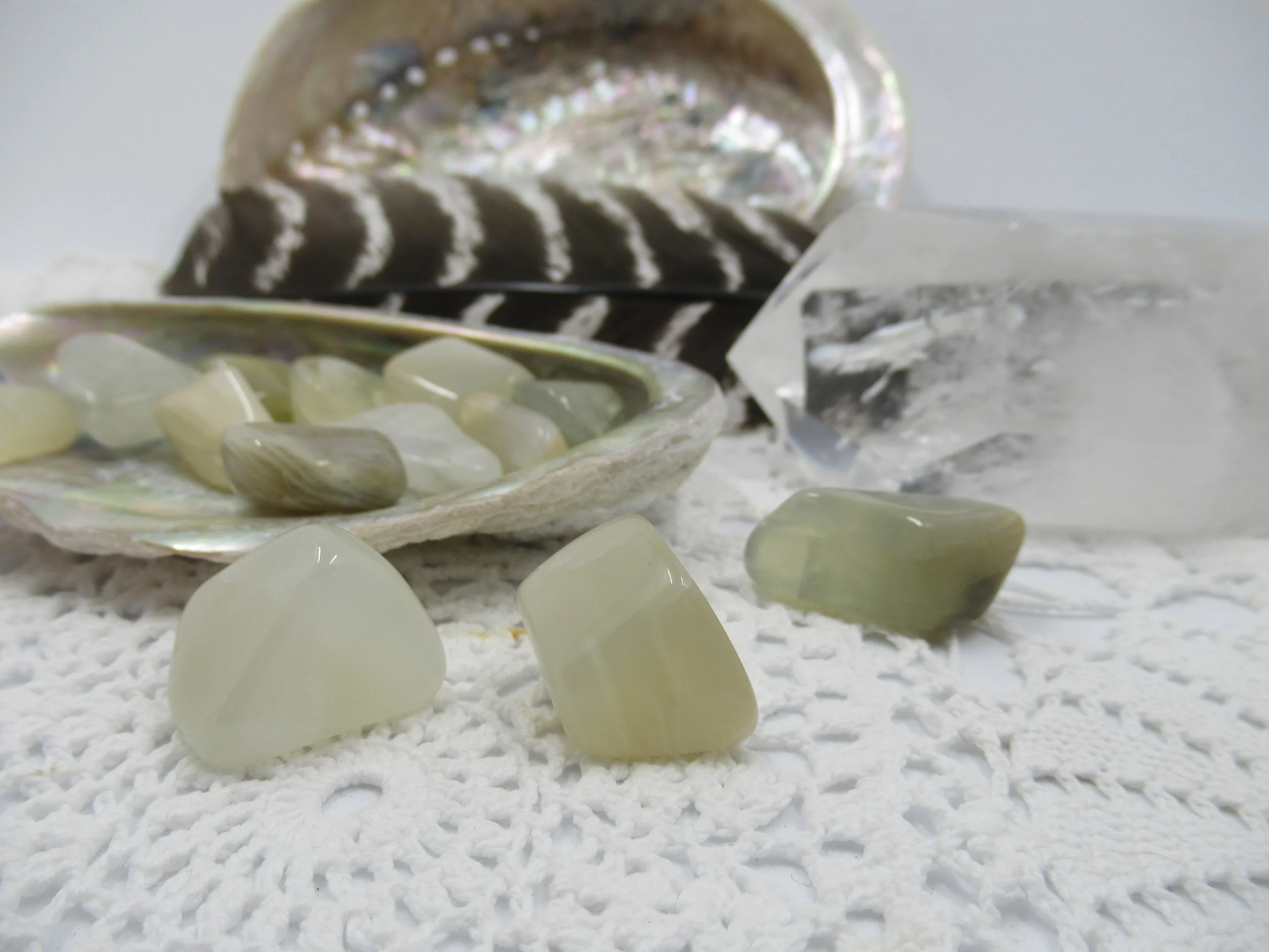Moonstone Tumblestones Medium