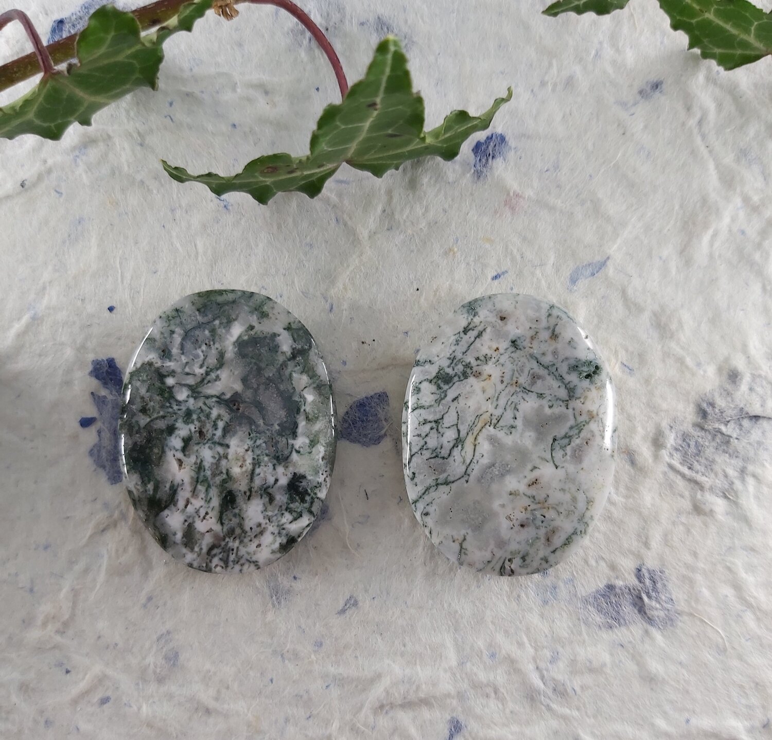 Tree Agate Thumbstones