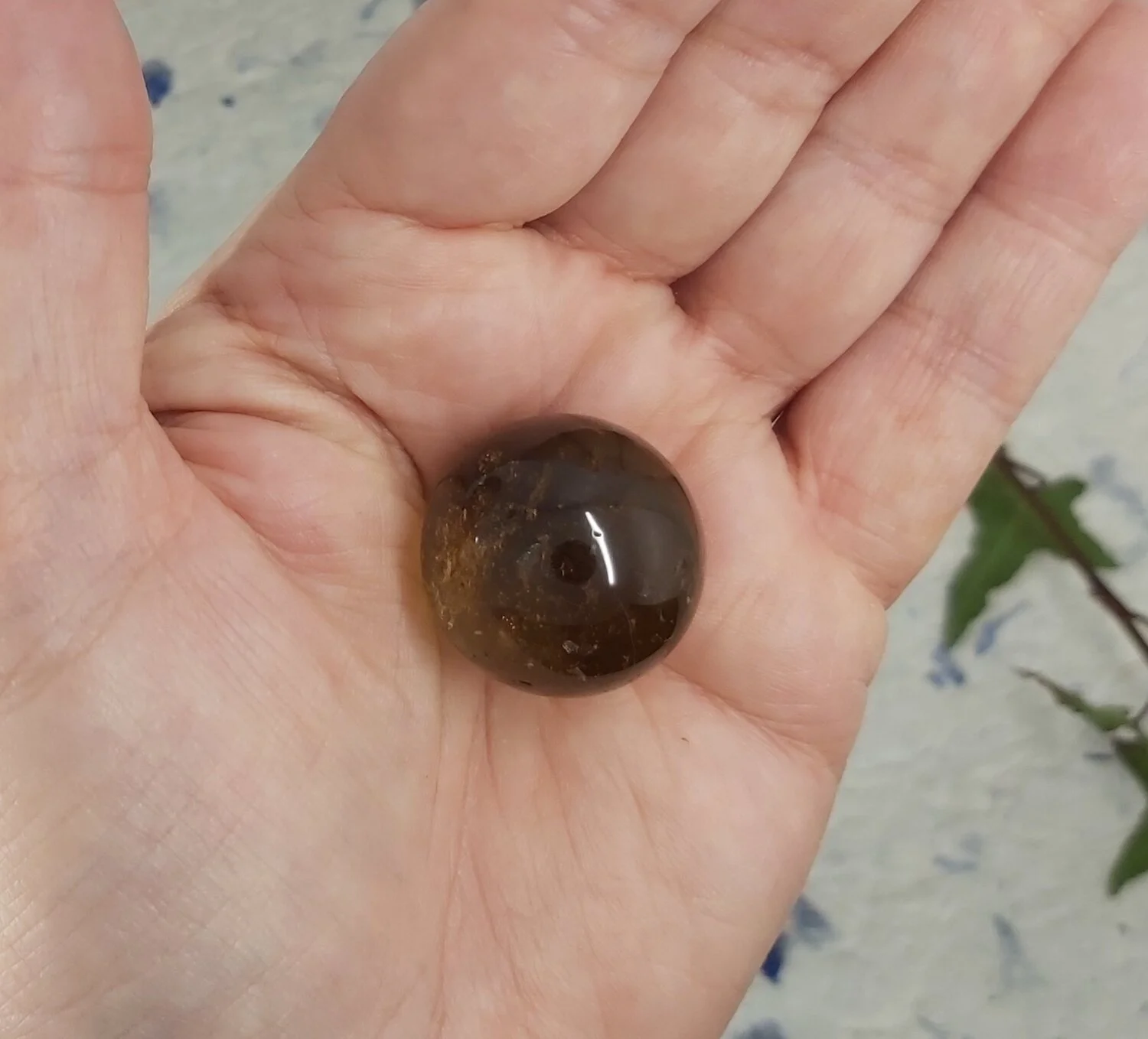 Webshop-Spheres 1inch_Smoky Quartz1.jpg