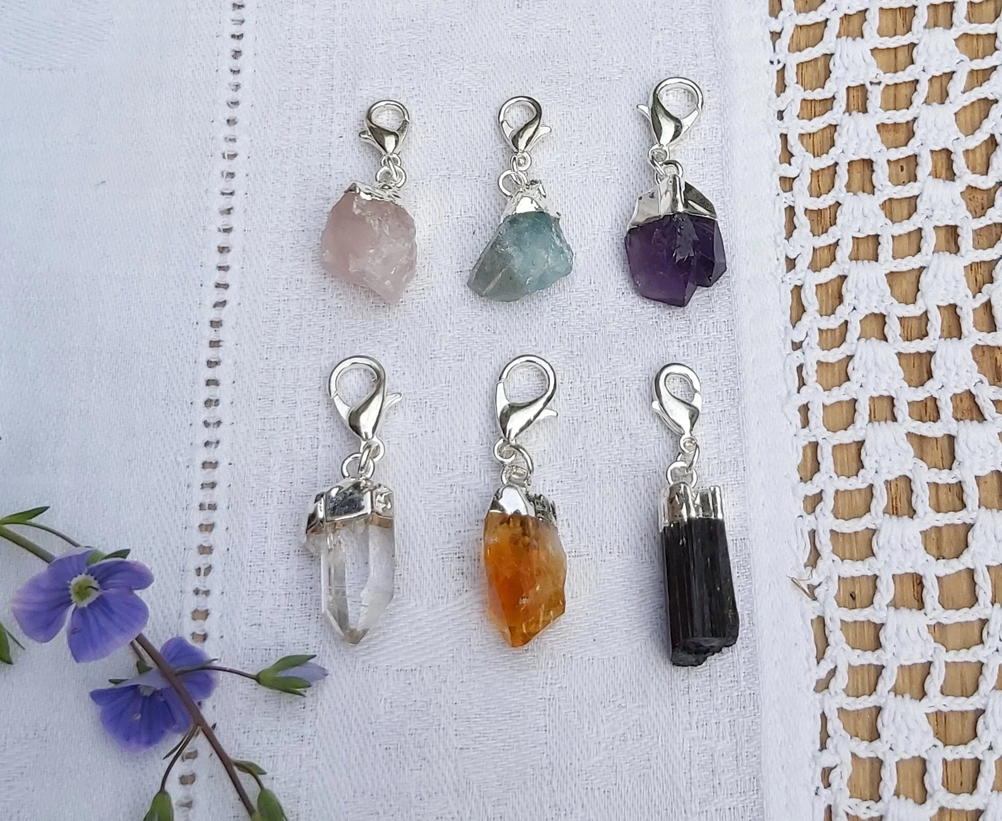 Crystal Charms - Unpolished