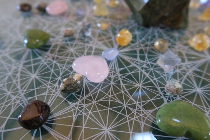 Crystal grid part 2 and preparing for our sacred journey