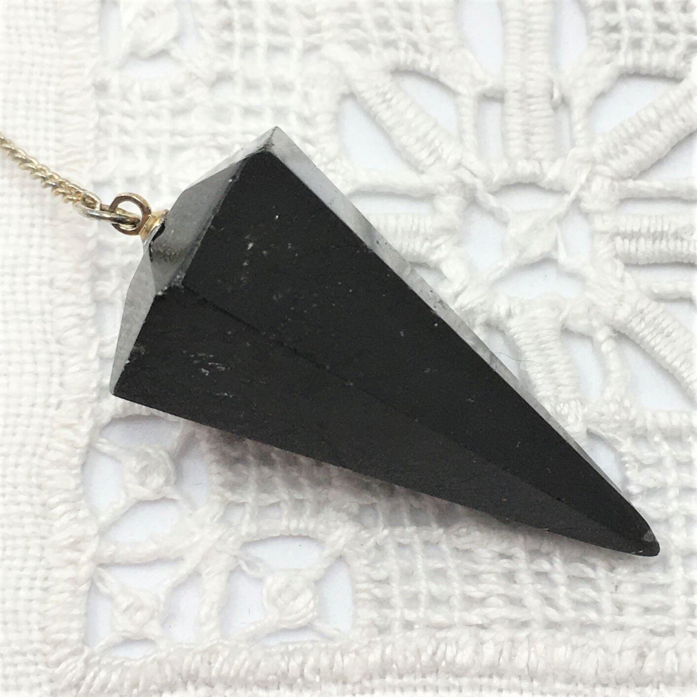Black Tourmaline Pendulum