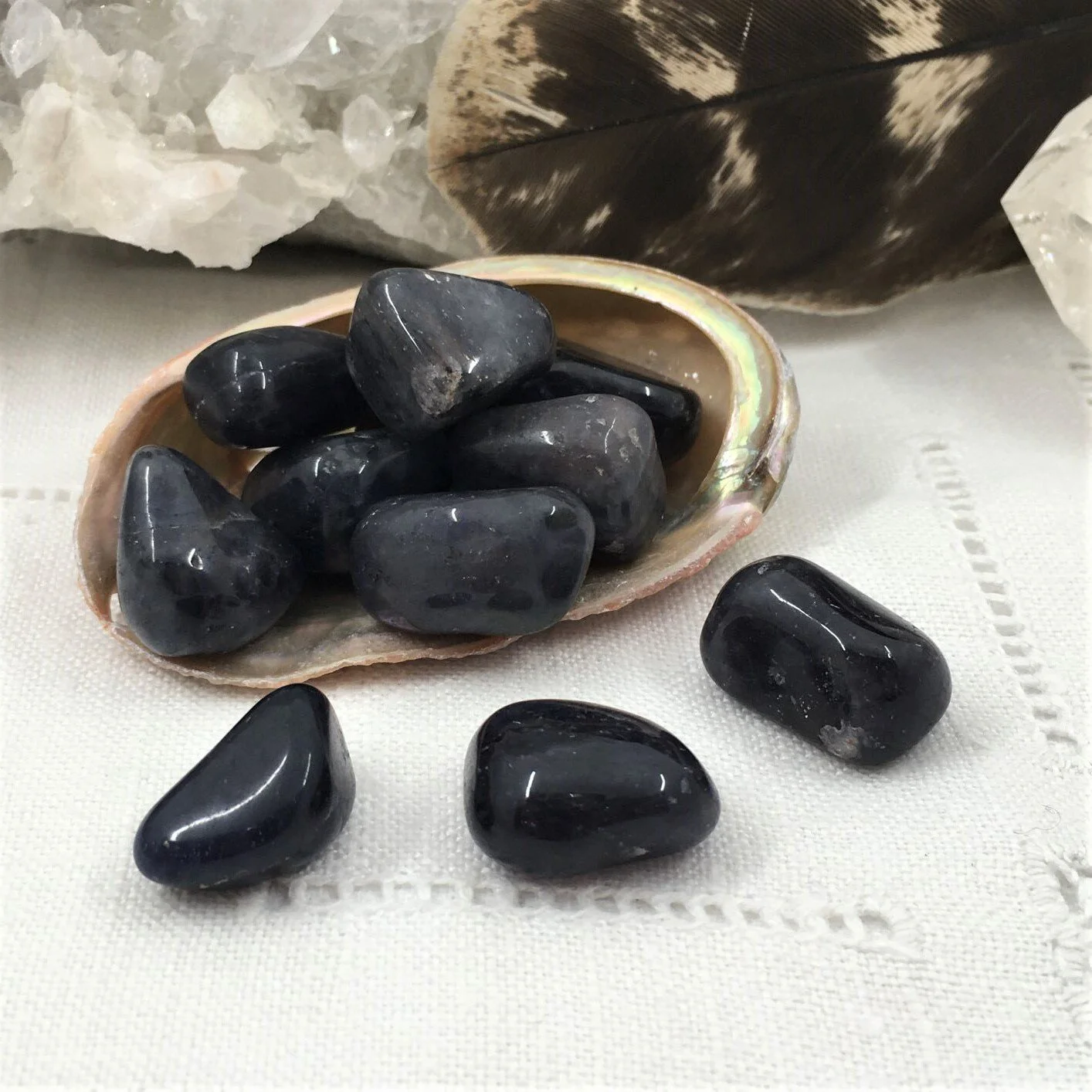 Iolite Tumblestones