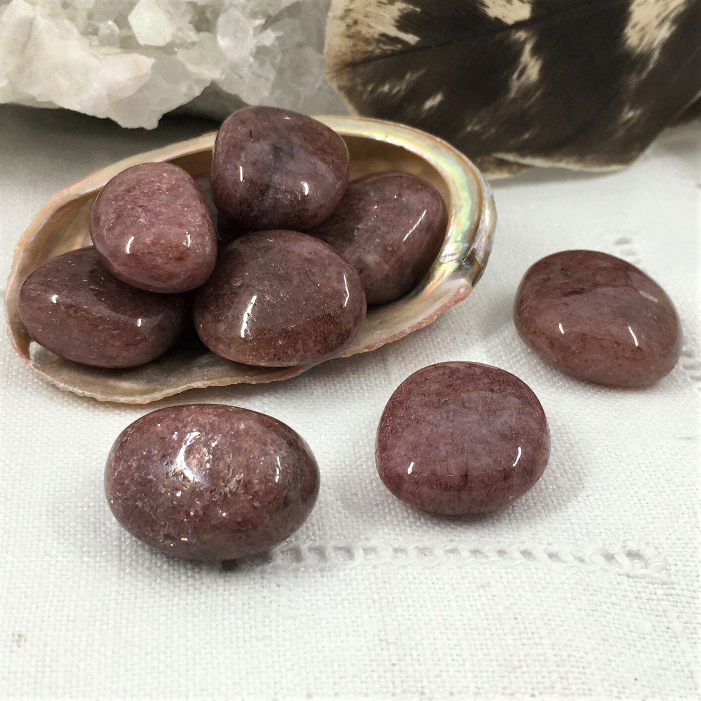 Red Mica Tumblestones