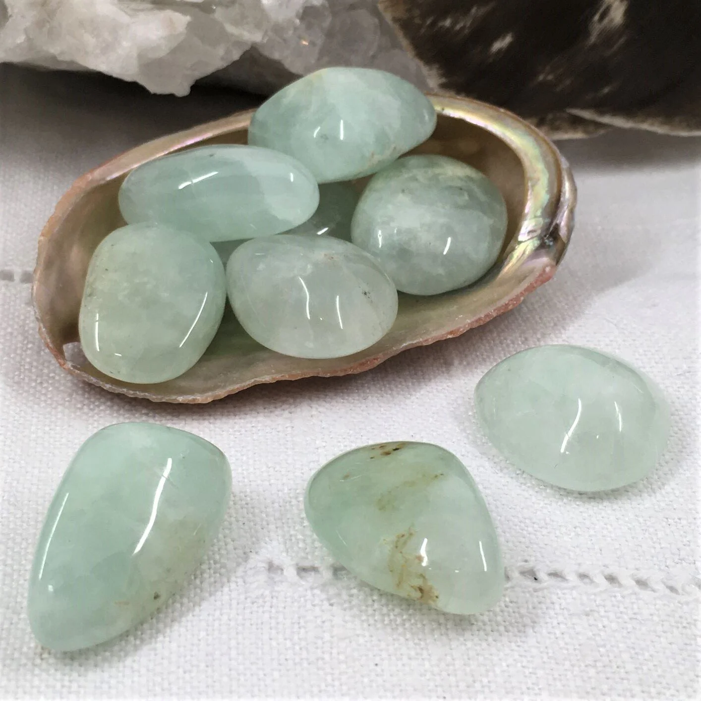 Prehnite Tumblestones