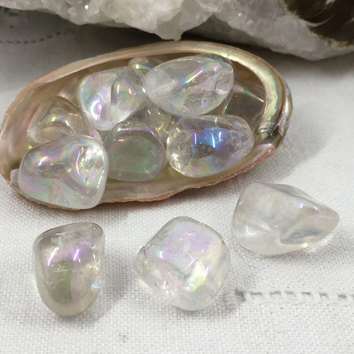 Angel Aura tumblestones small