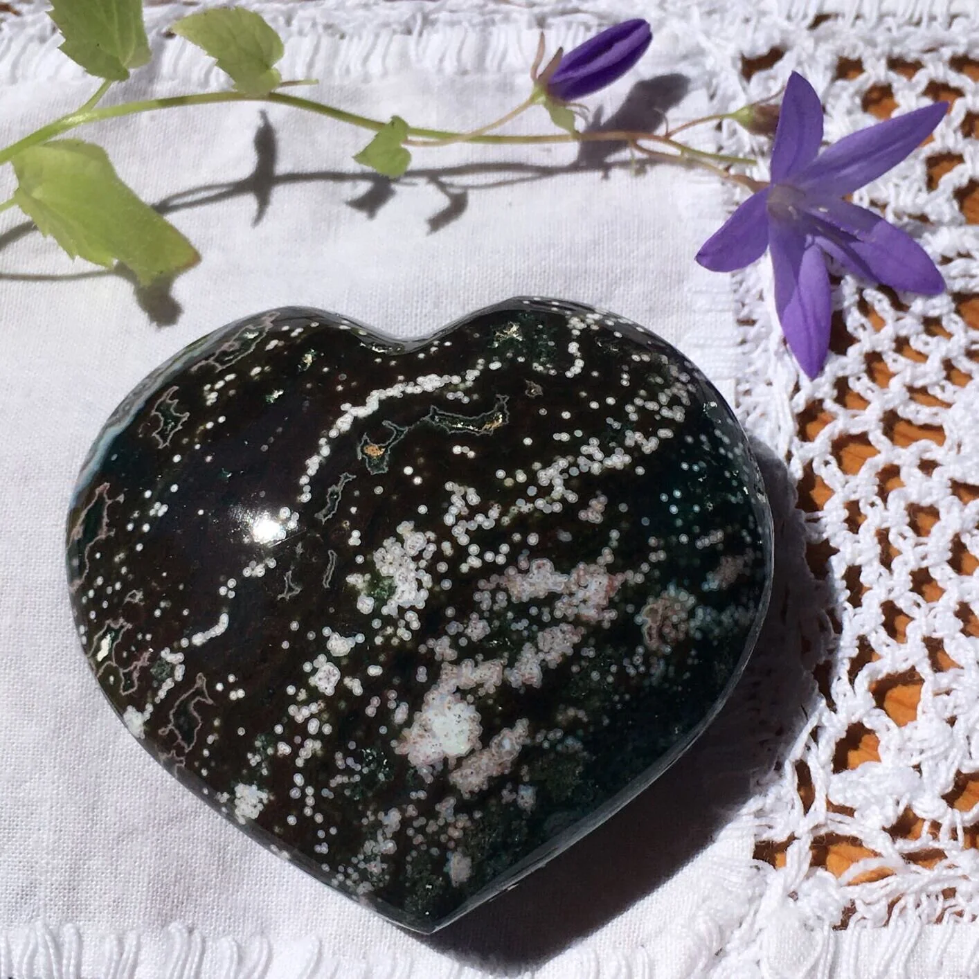 Ocean Jasper Heart *