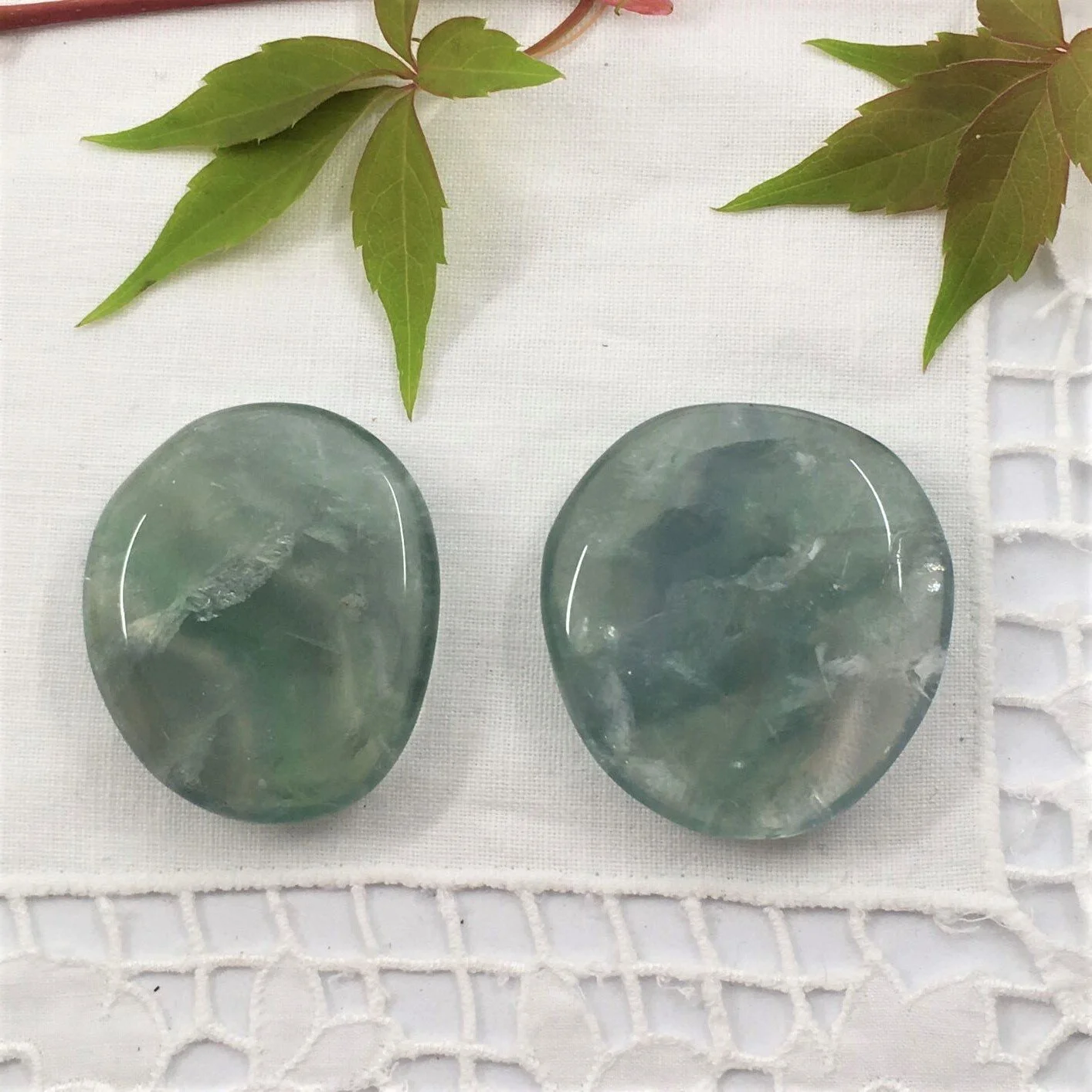 Green Fluorite Smoothstone