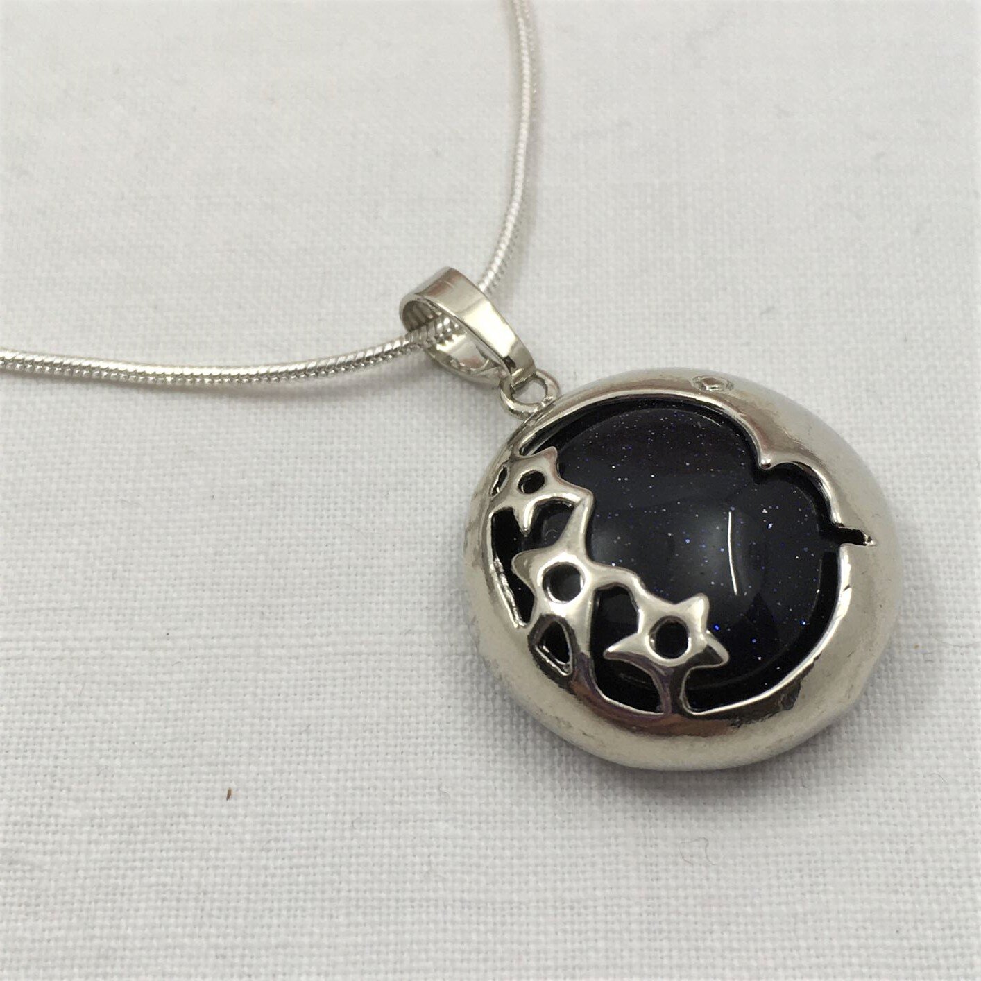 Goldstone on chain.JPG
