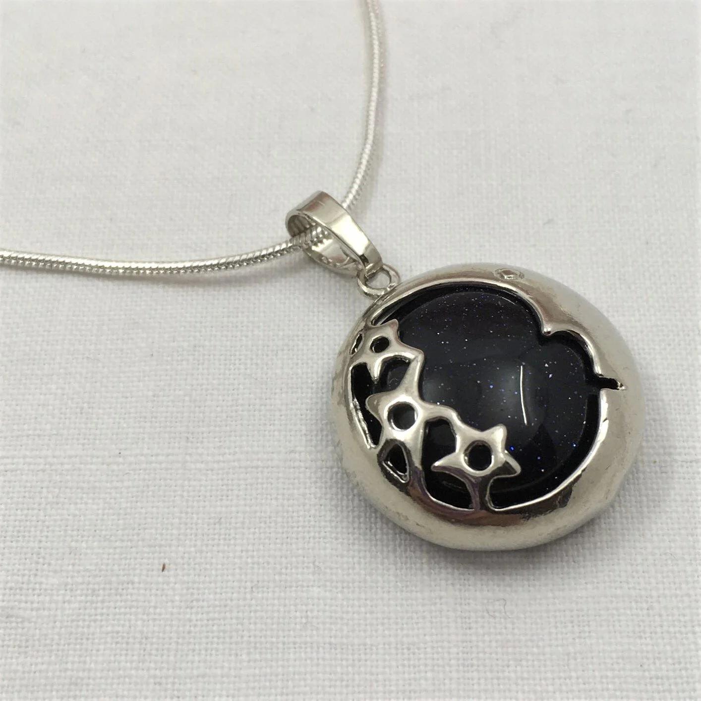 Goldstone on chain.JPG