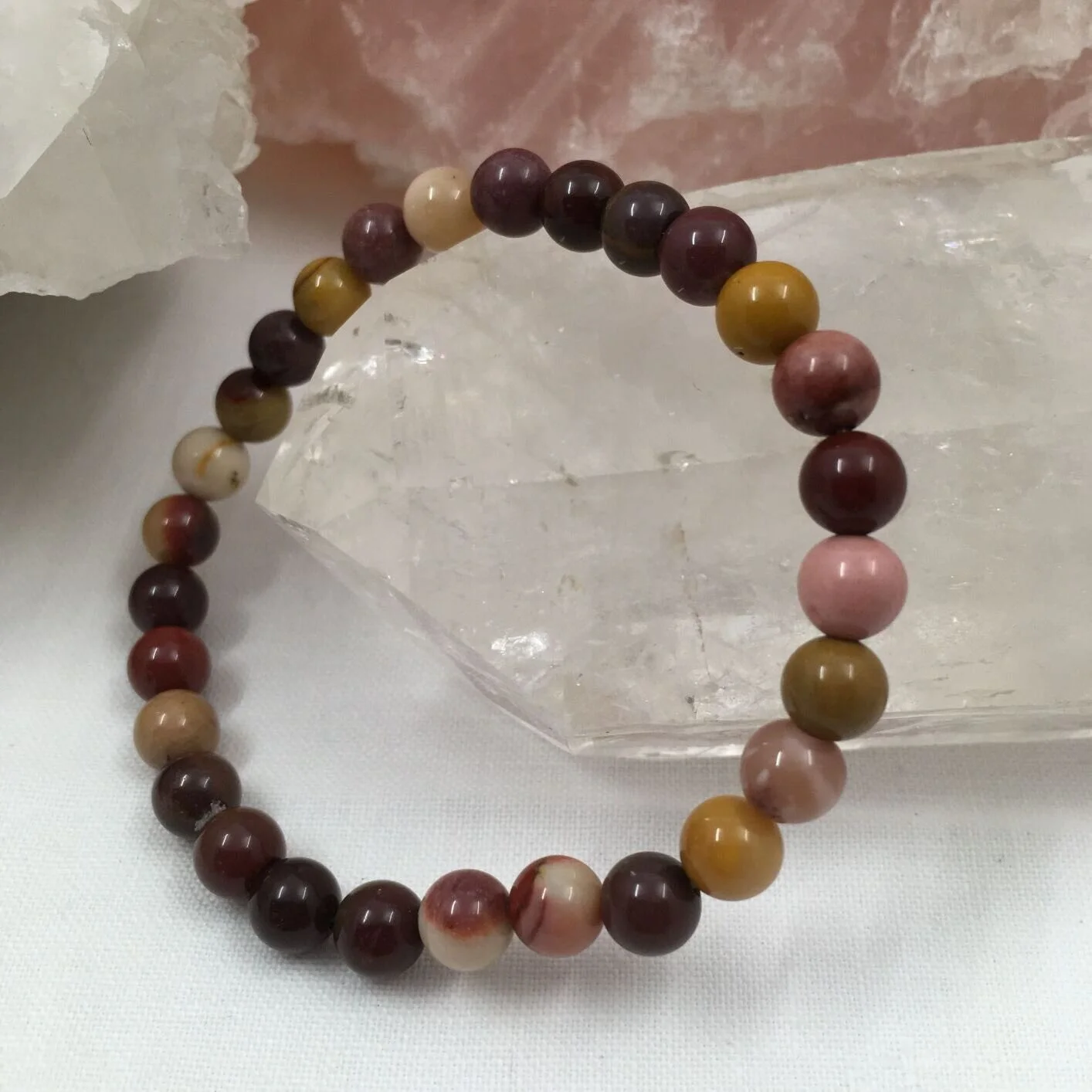 Mookite Bead Bracelet 6mm