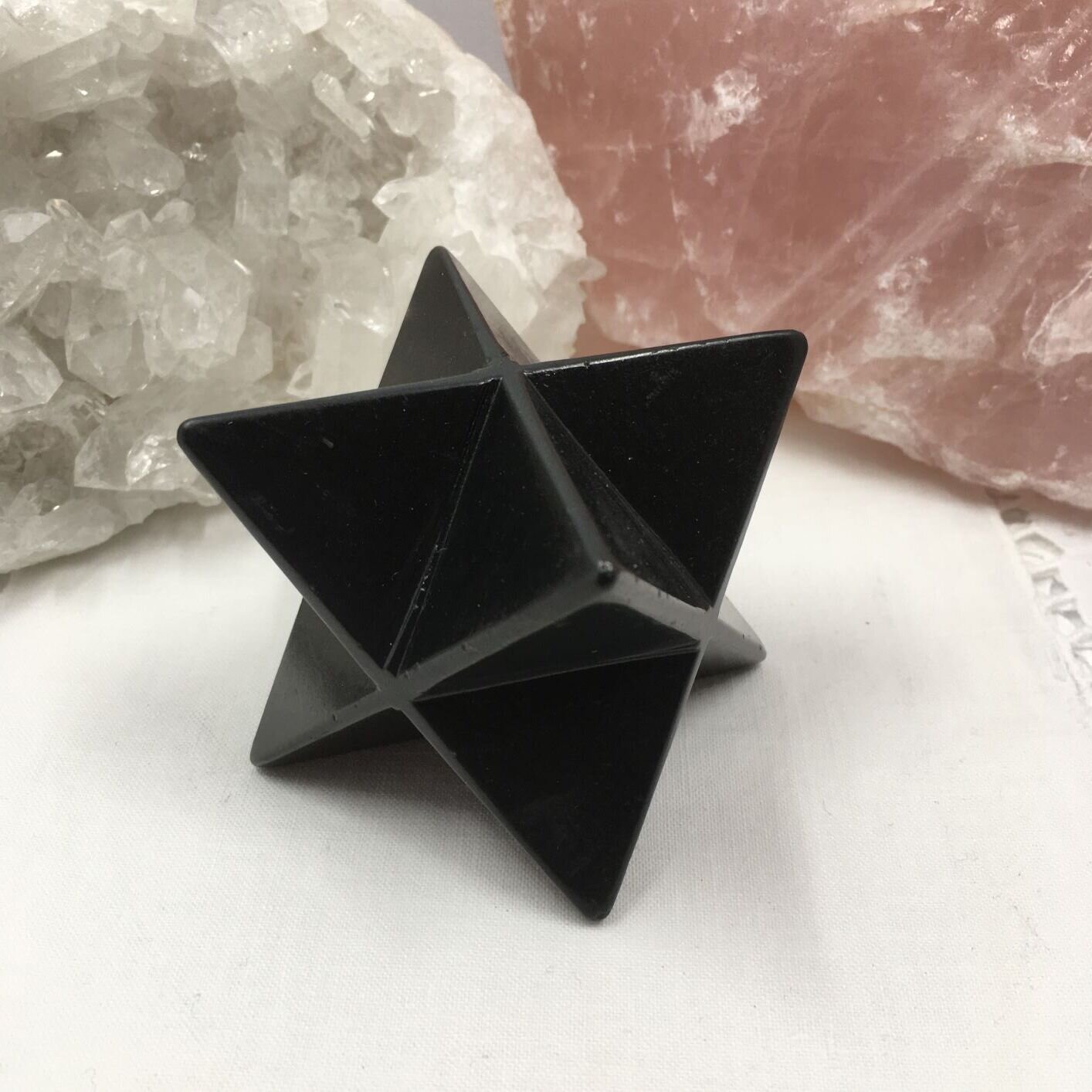 Shungite Merkabahs slightly imperfect