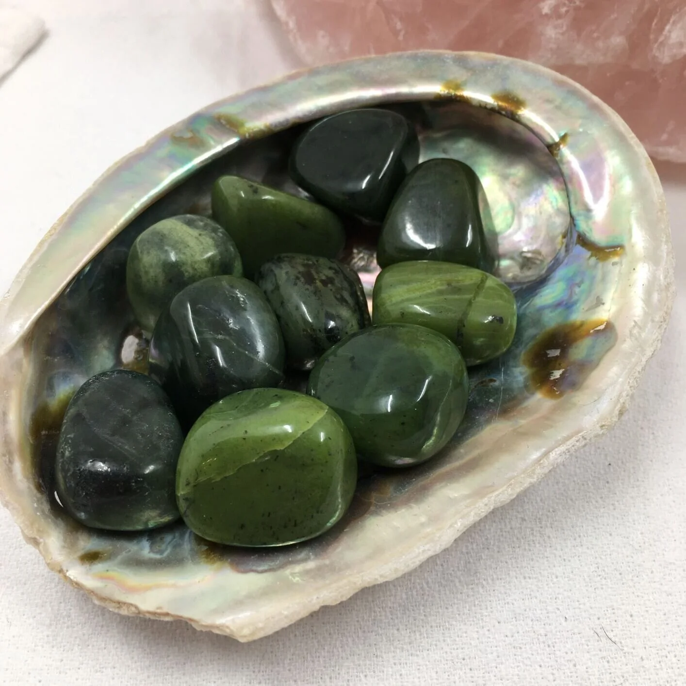 Jade Tumblestones Large