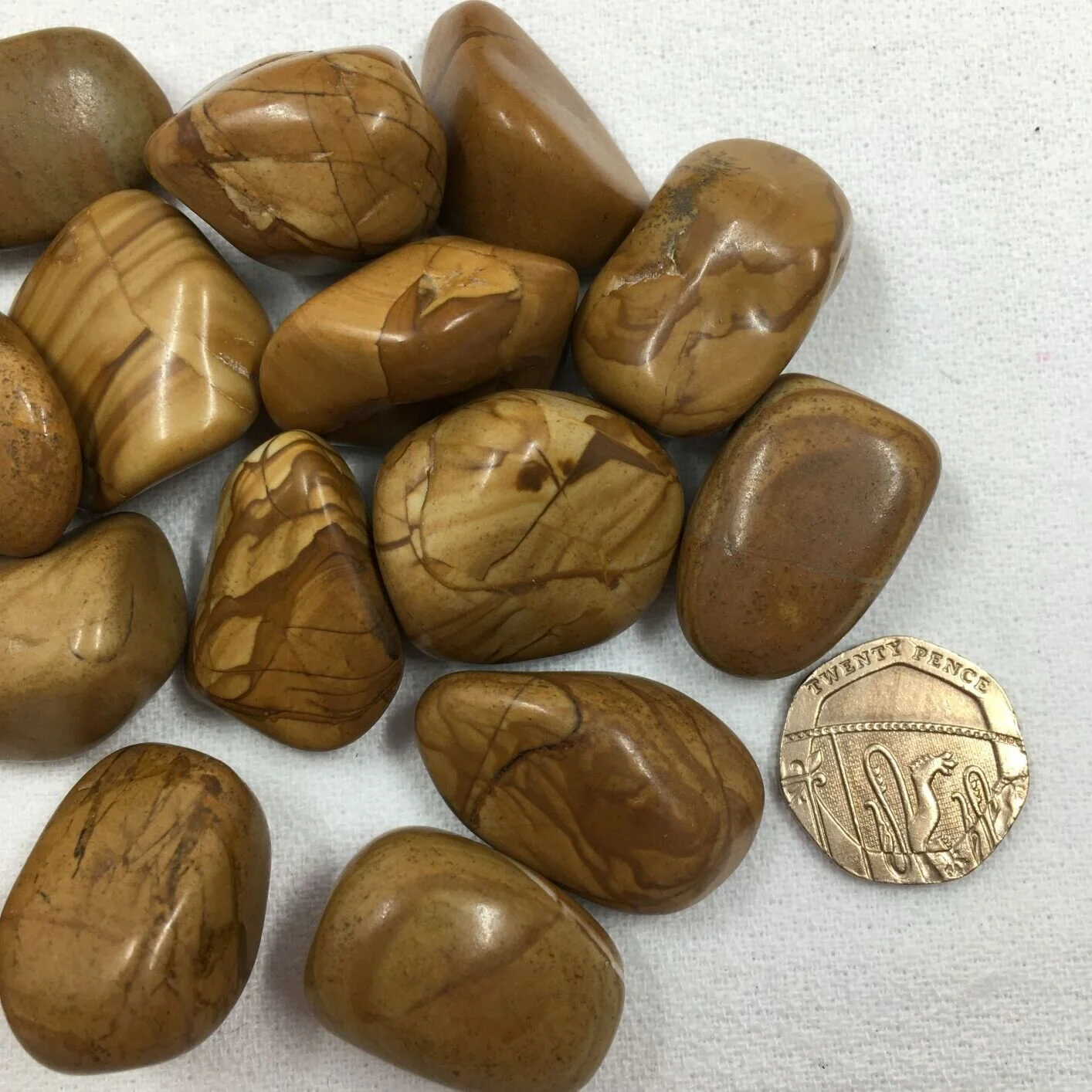 Walnut Jasper Tumblestones