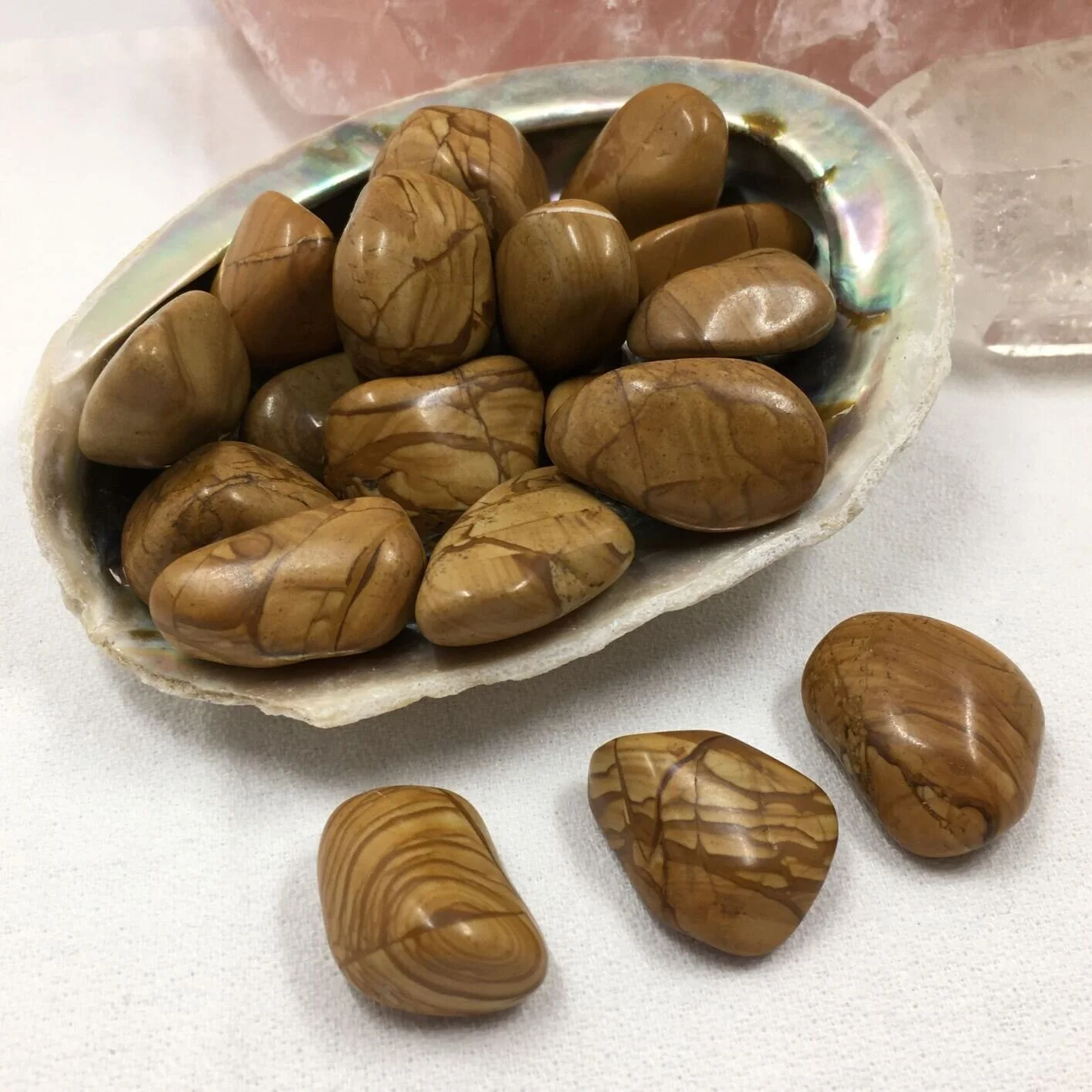 Walnut Jasper Tumblestones