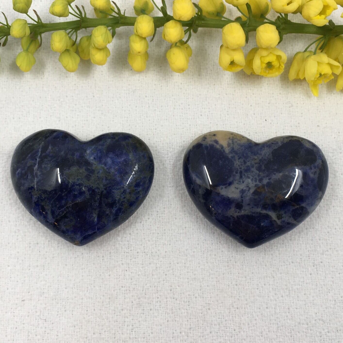 Sodalite Heart 32mm