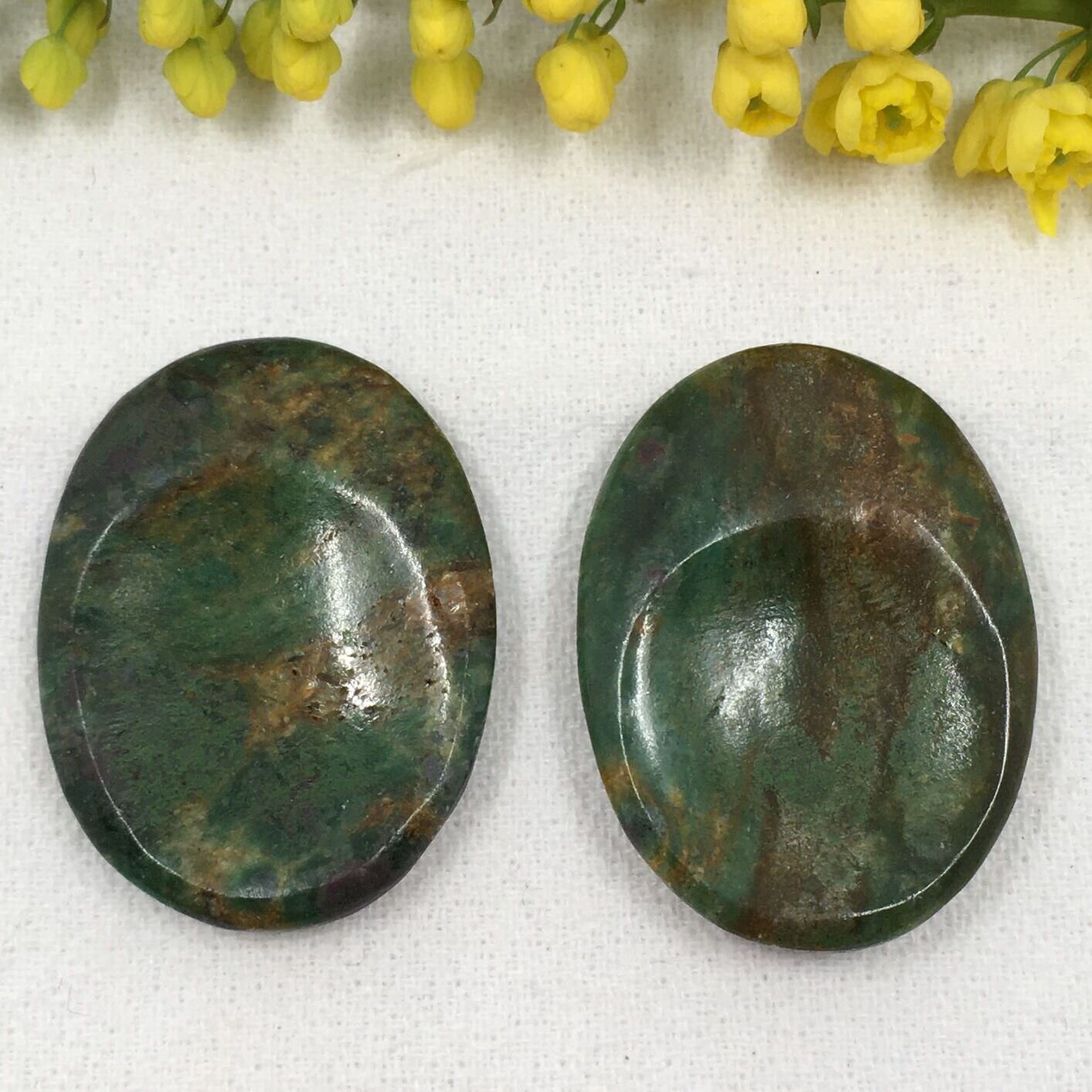 Ruby in Fuchsite Thumbstone