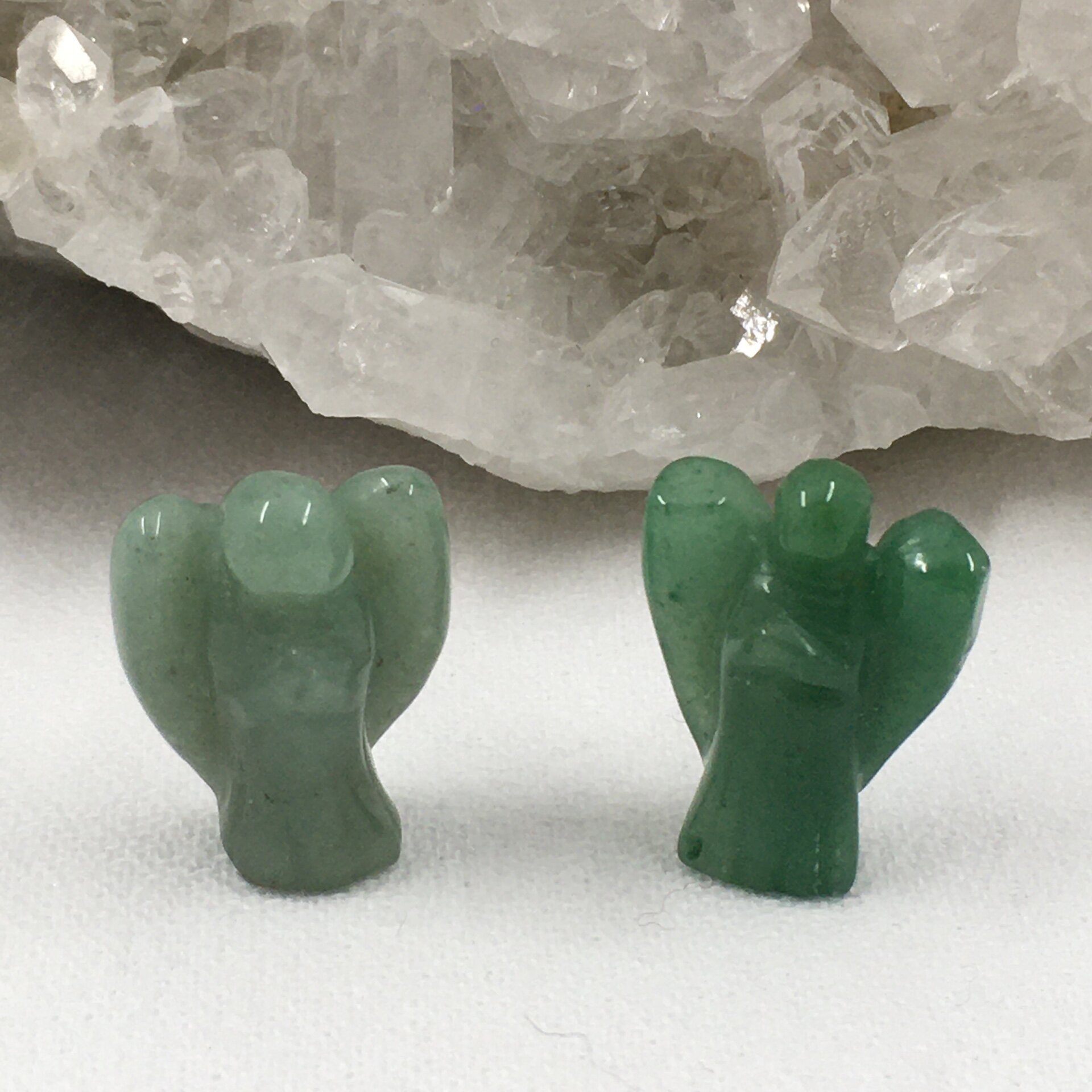 Green Aventurine Angels 25mm
