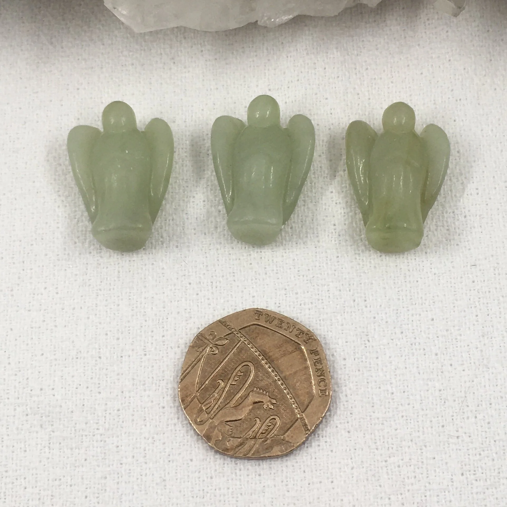Bowenite/New Jade Angel 20mm