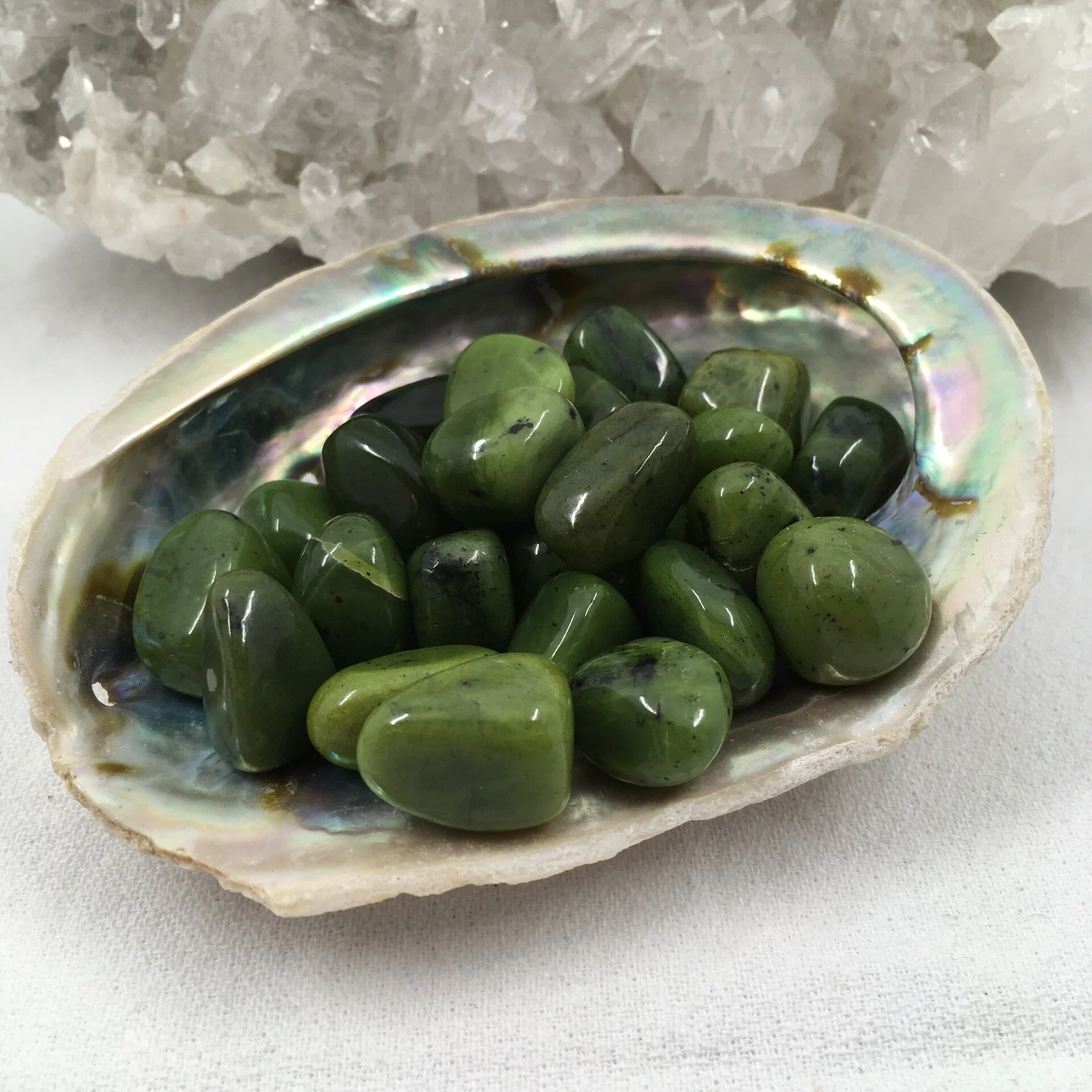 Jade Tumblestones Small