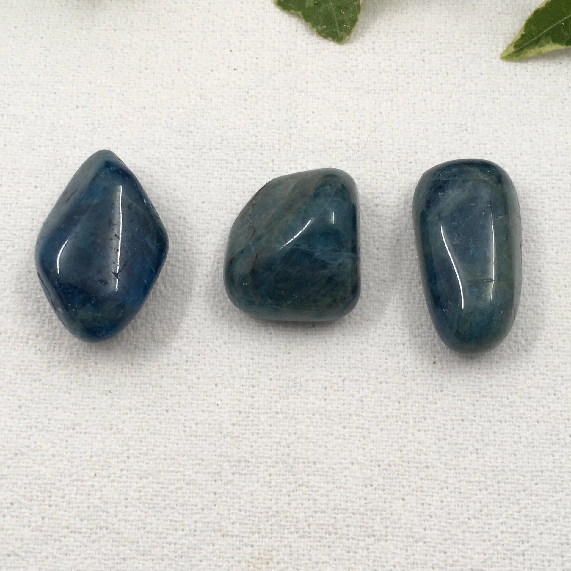 Blue Apatite Tumblestones