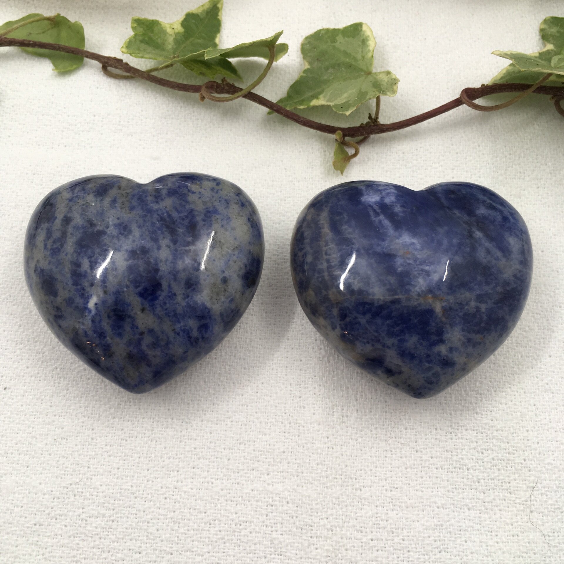 Sodalite Heart 40mm