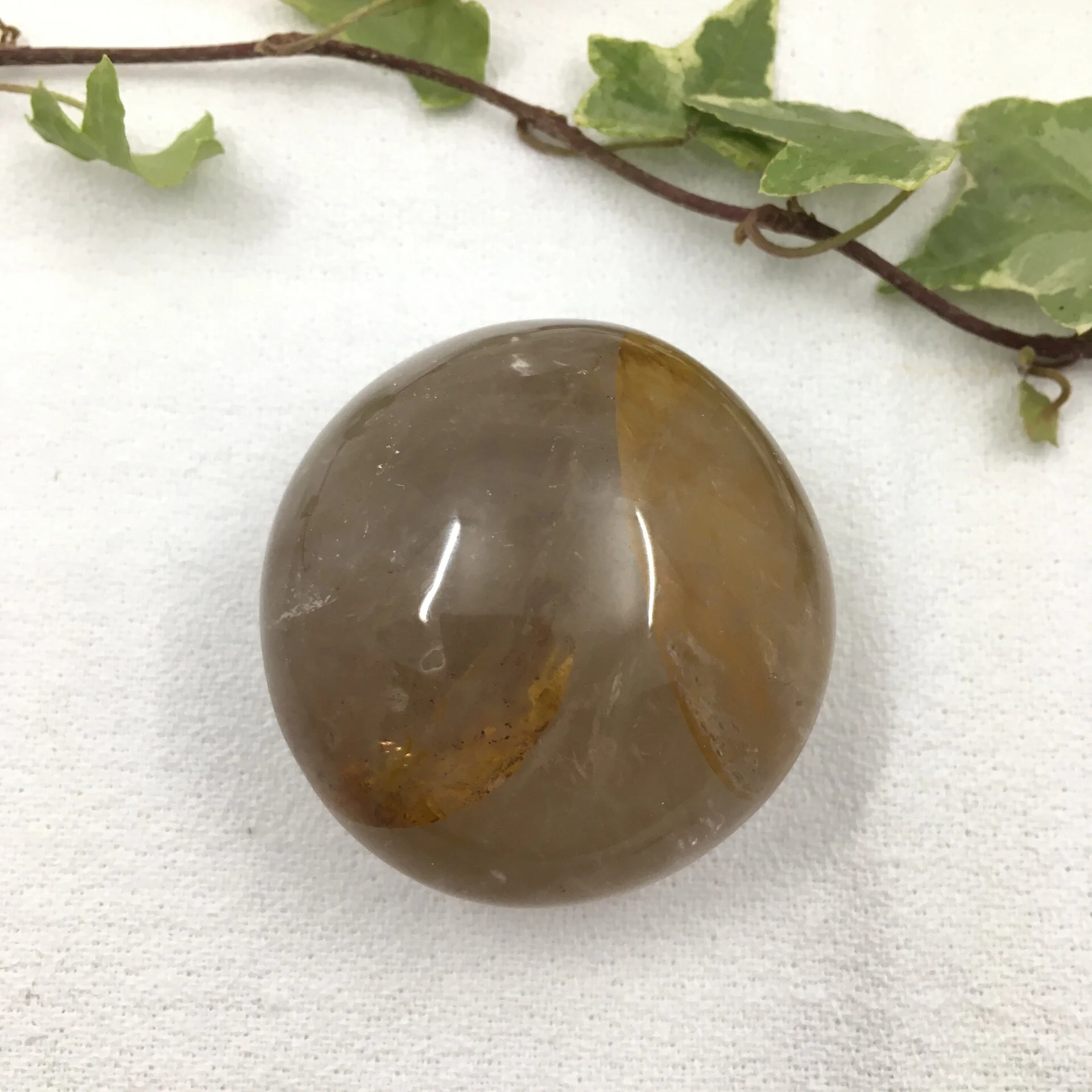 Smoky Golden Healer Pebble 11