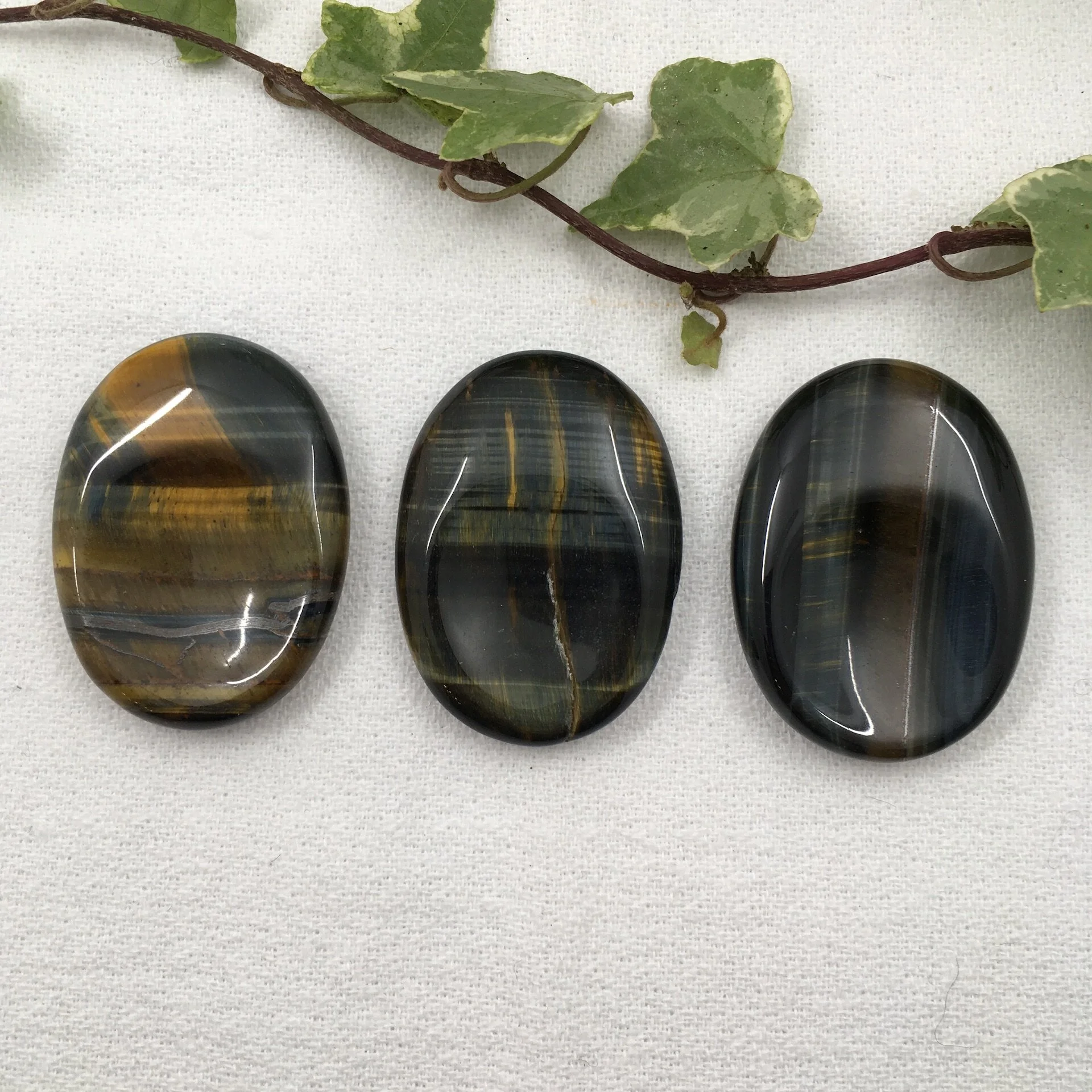 Mixed Tiger's Eye Thumbstone *