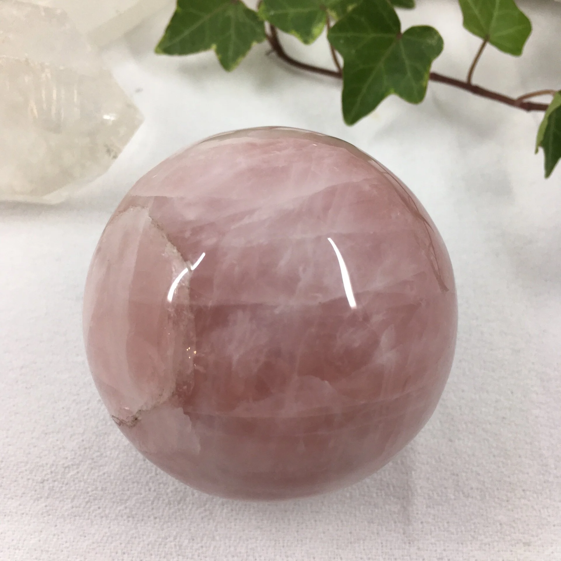 Rose Quartz Sphere 4 - 60mm