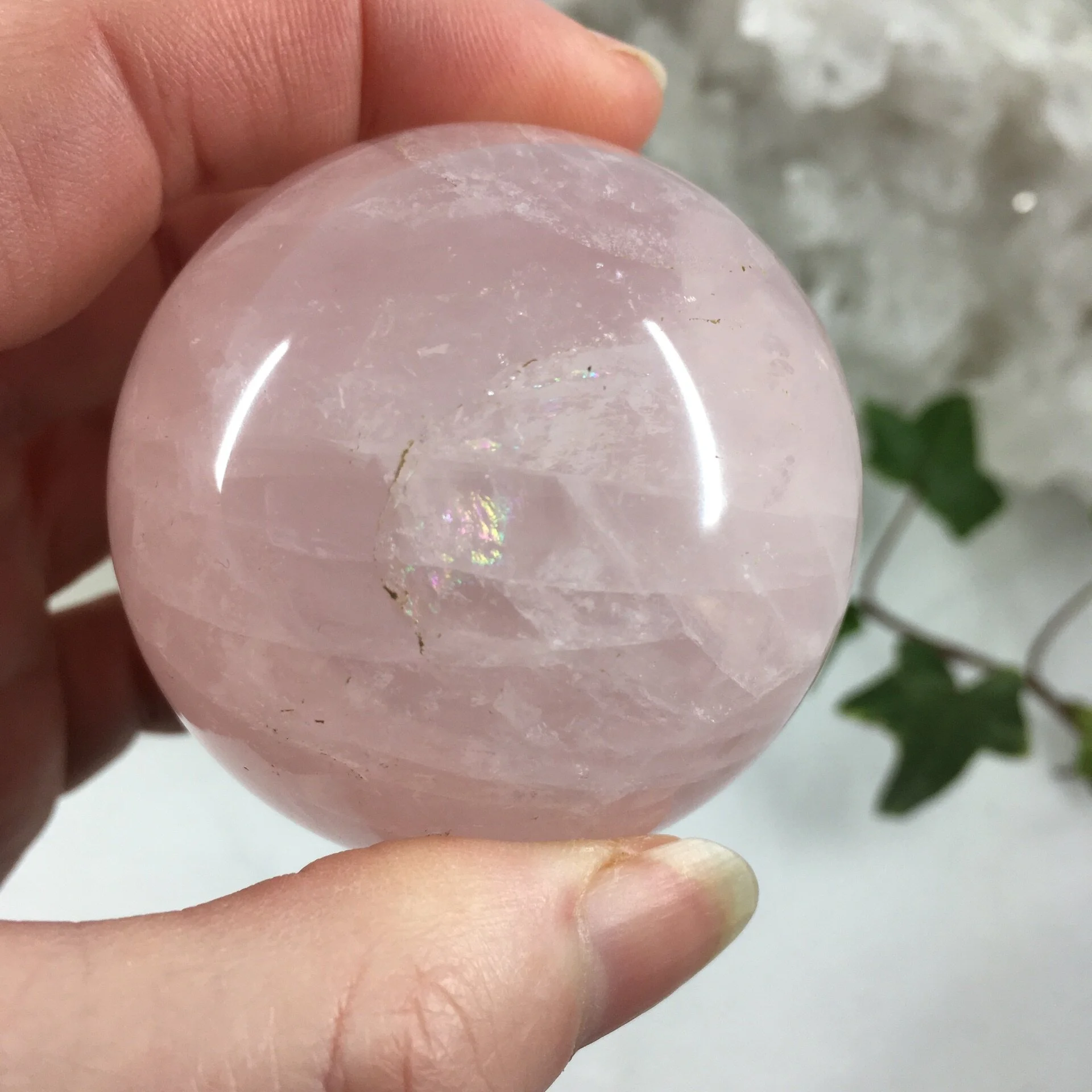 Rose Quartz Sphere 6 - 50mm