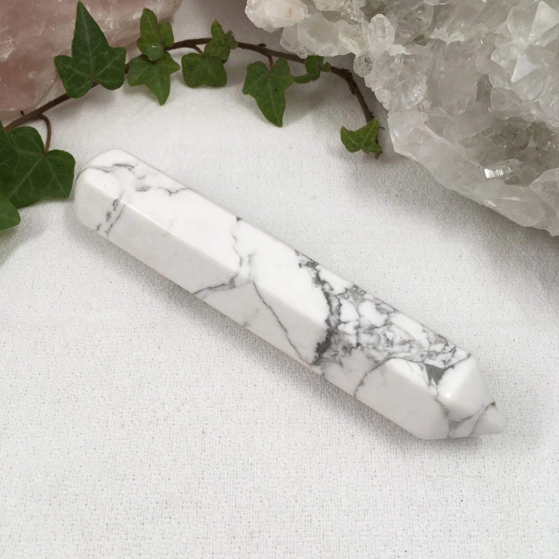 Howlite Wand 100mm