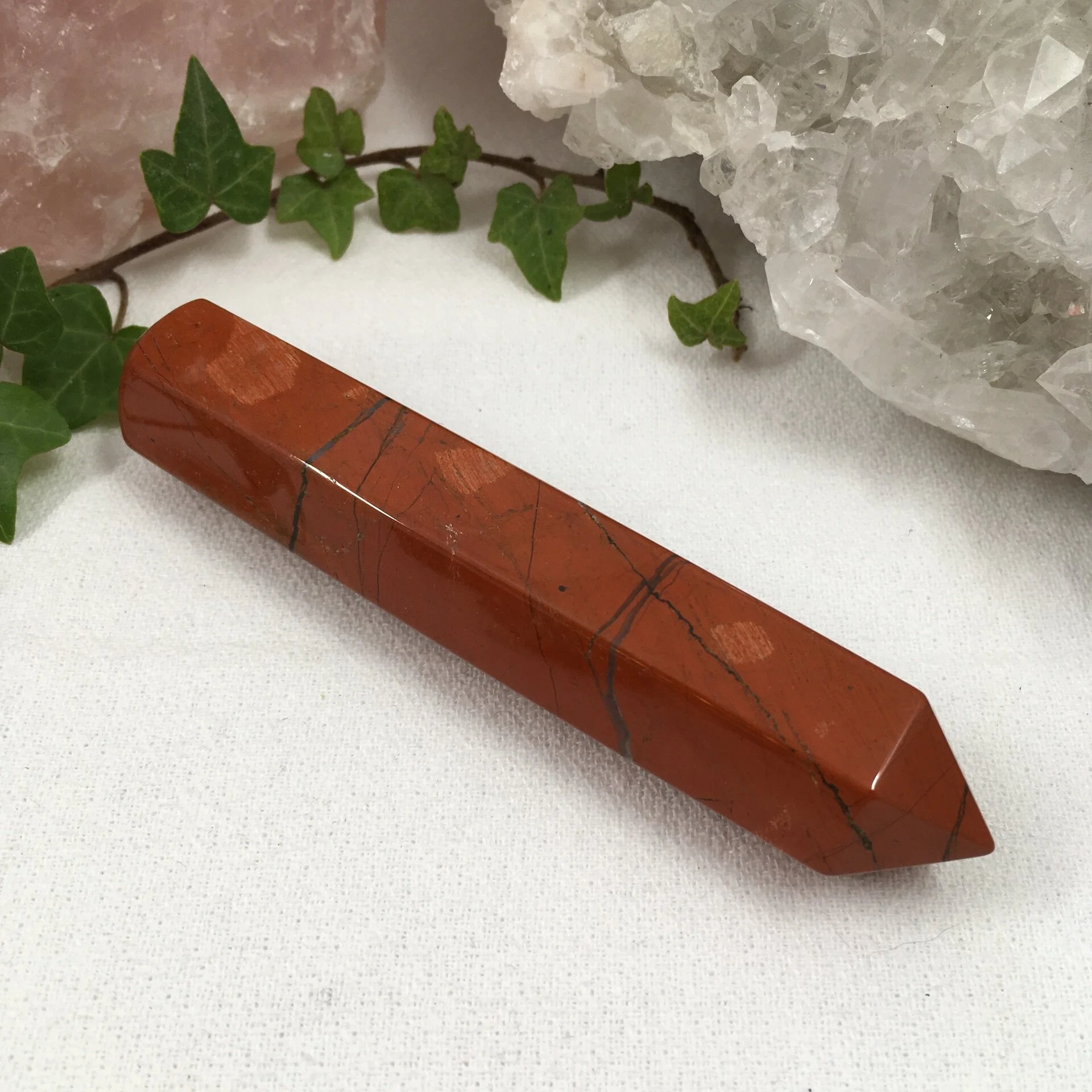 Red Jasper Wand 100mm