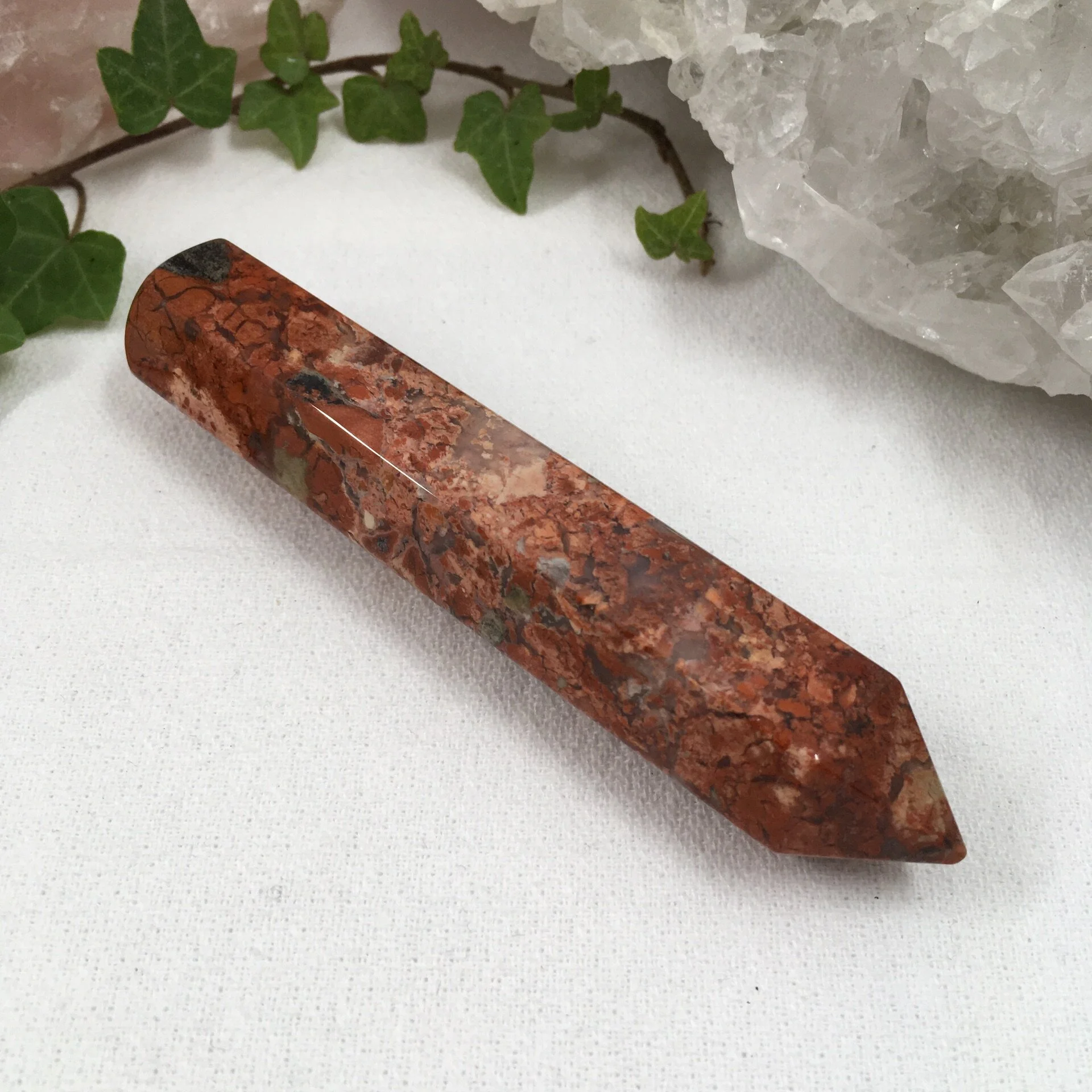 Brecciated Jasper Wand 100mm *