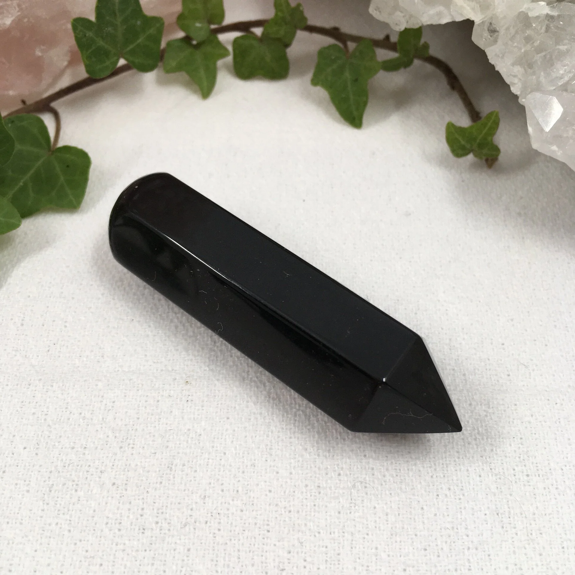 Black Obsidian Wand 60mm