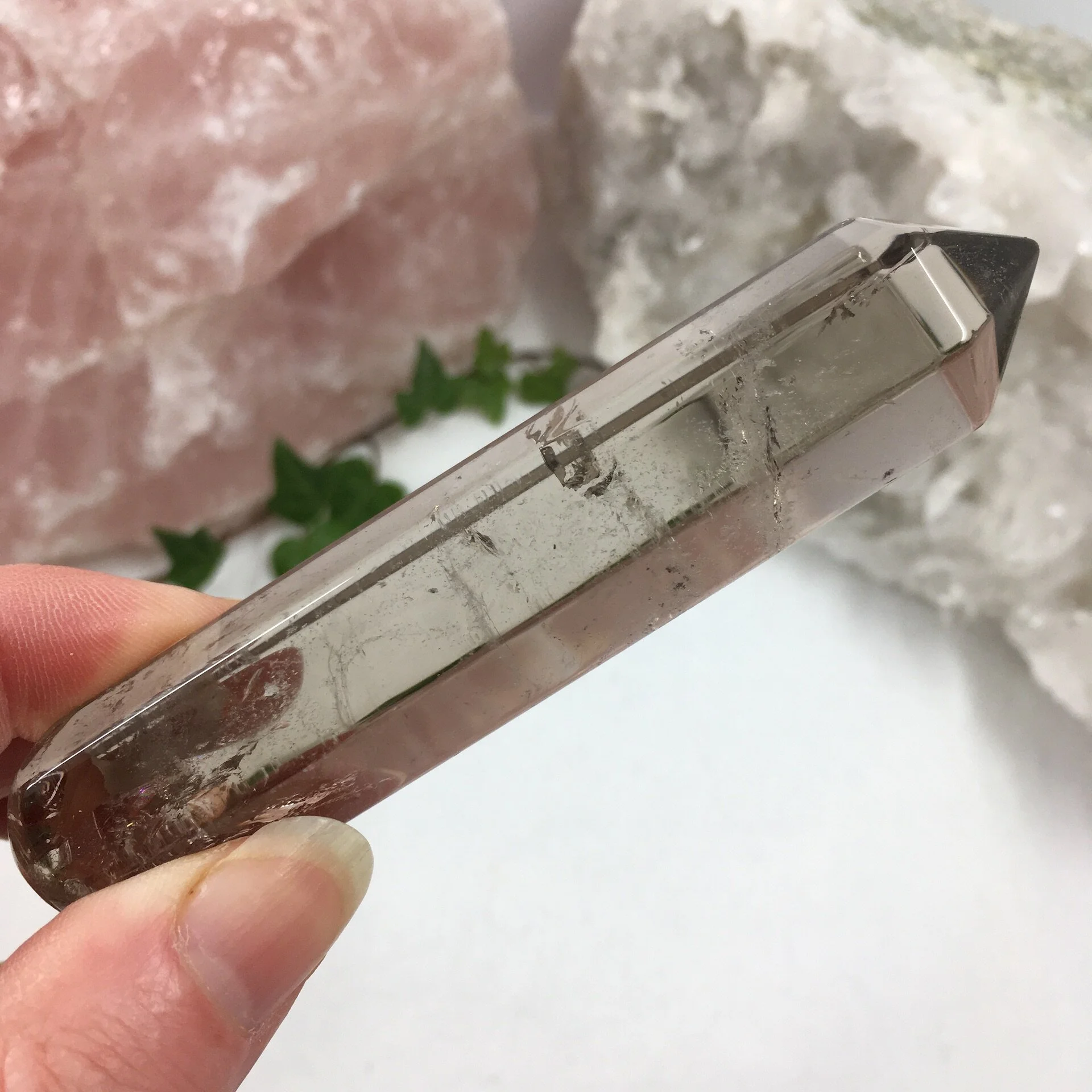 Smoky Quartz Wand 100mm