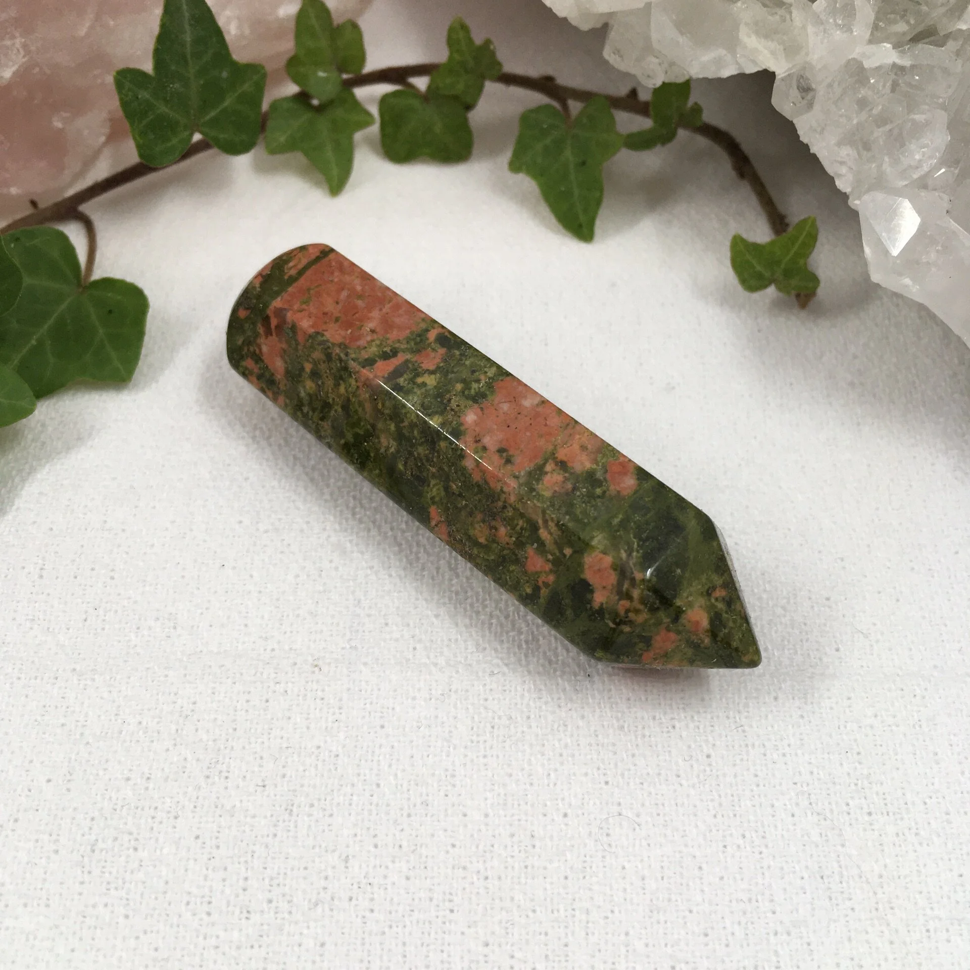 Unakite Wand 60mm