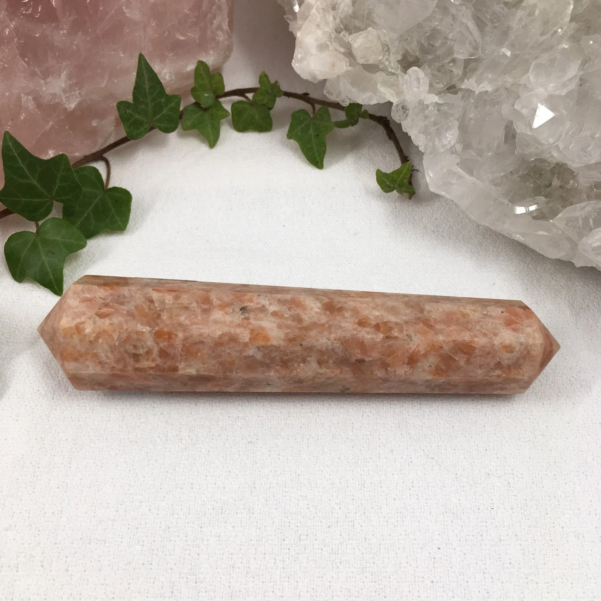 Sunstone Double Terminated Wand 2 *