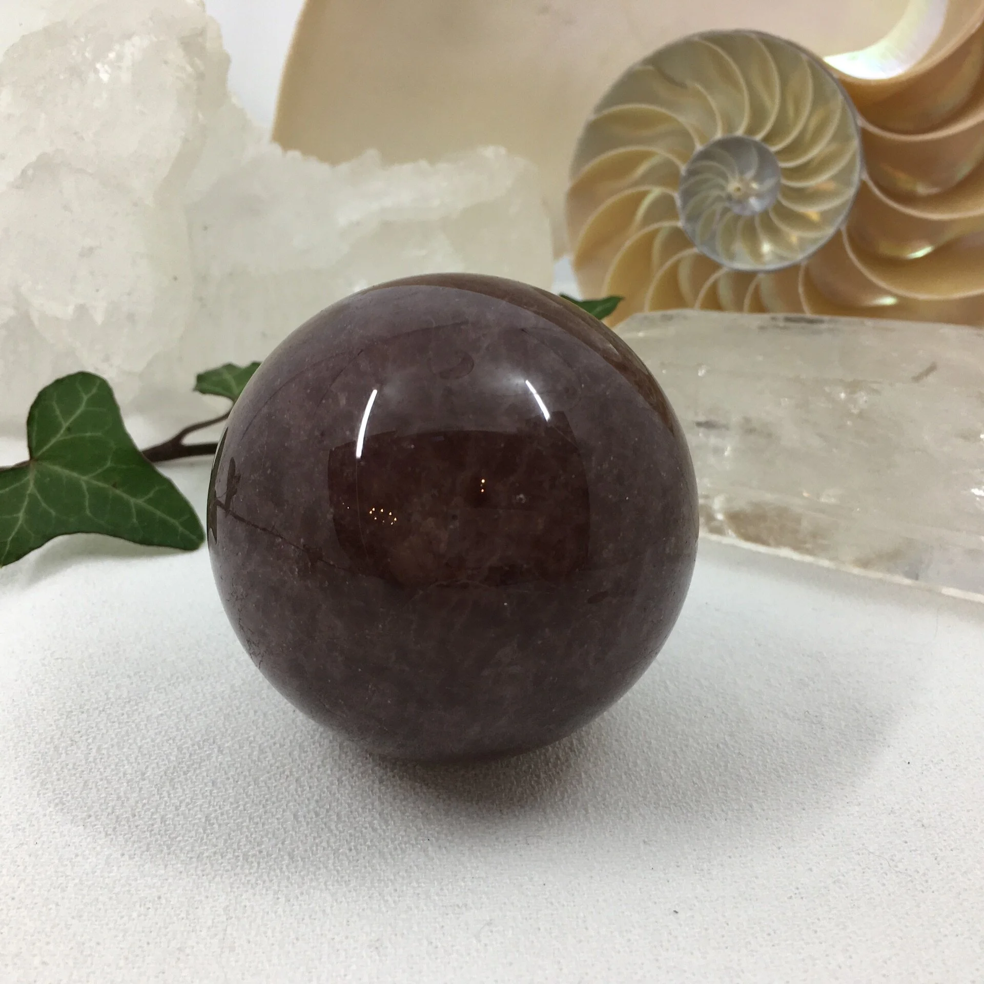 Strawberry Quartz Sphere 1a.jpeg