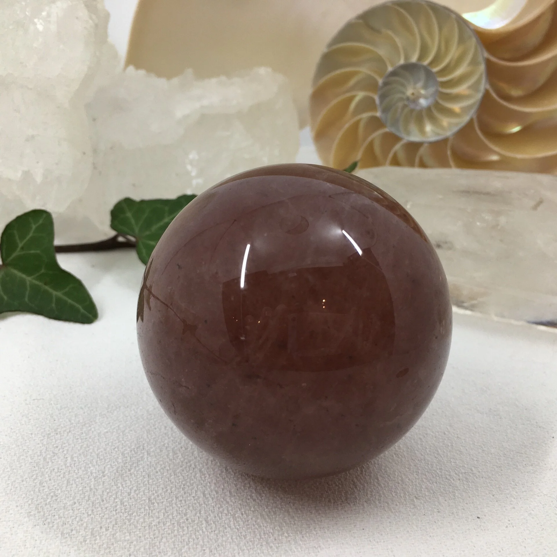 Strawberry Quartz Sphere 2a.jpeg