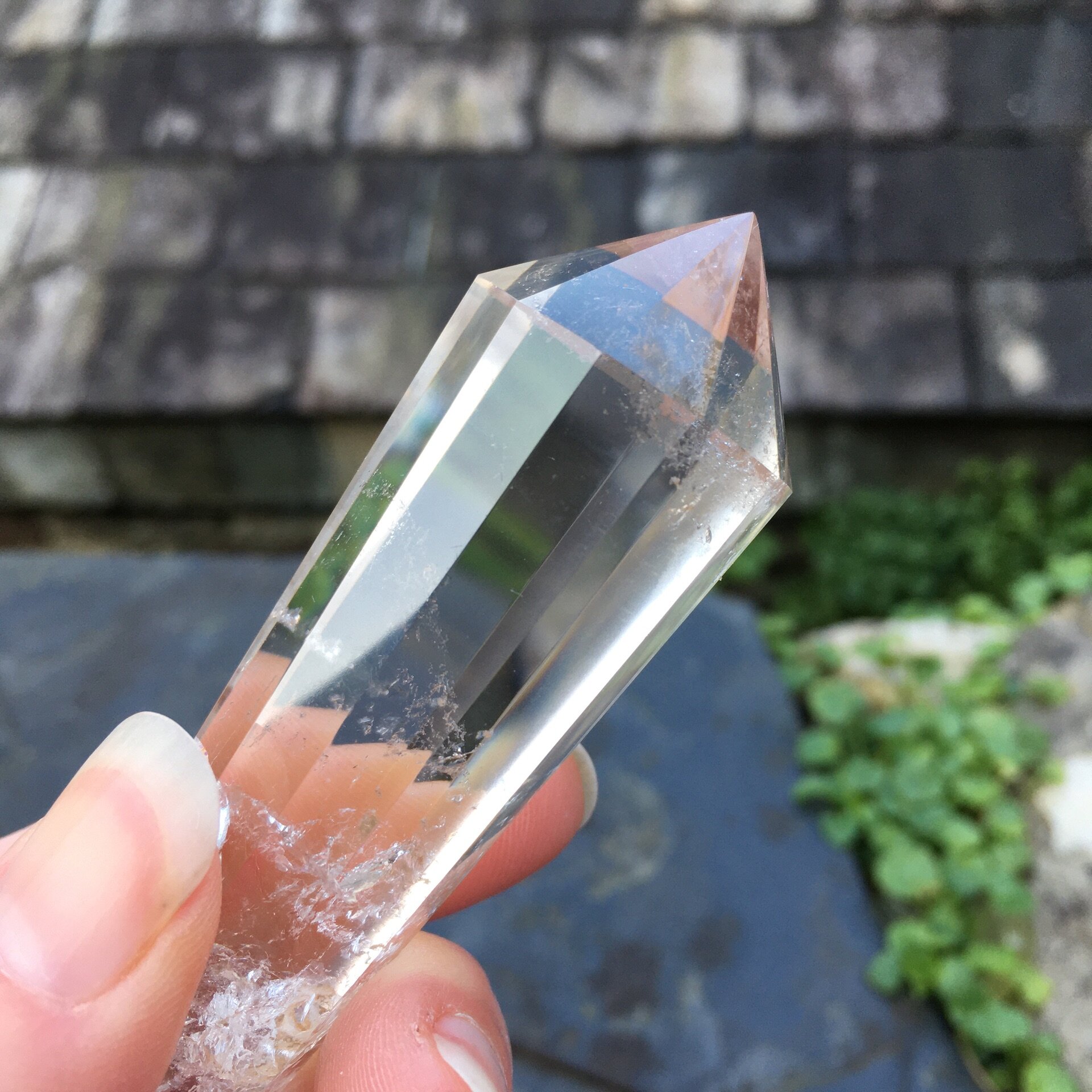 Vogel Smoky Quartz Double Terminated Wand