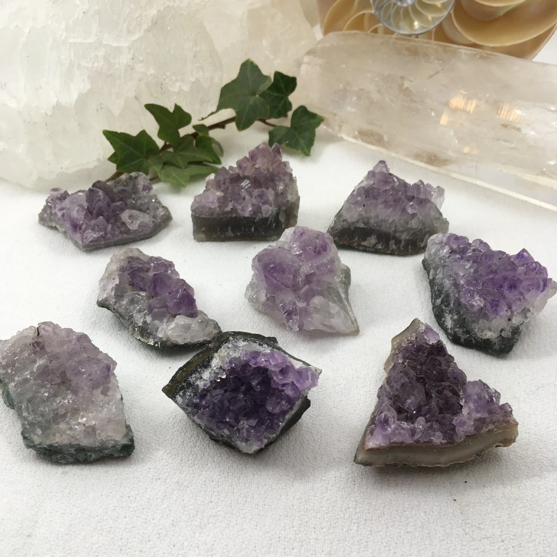 Amethyst Clusters